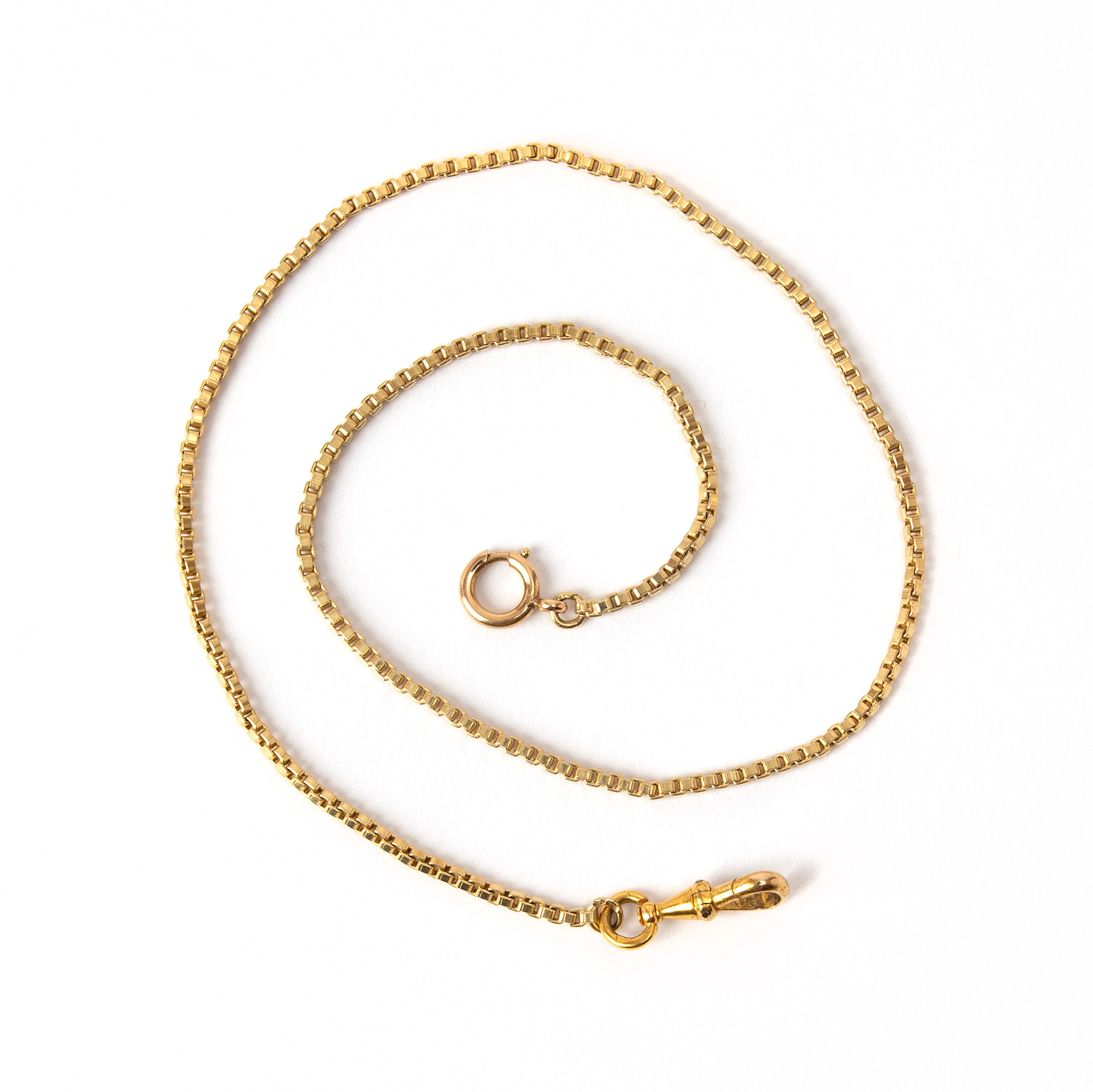 FICKURSKEDJA. 14K guld.