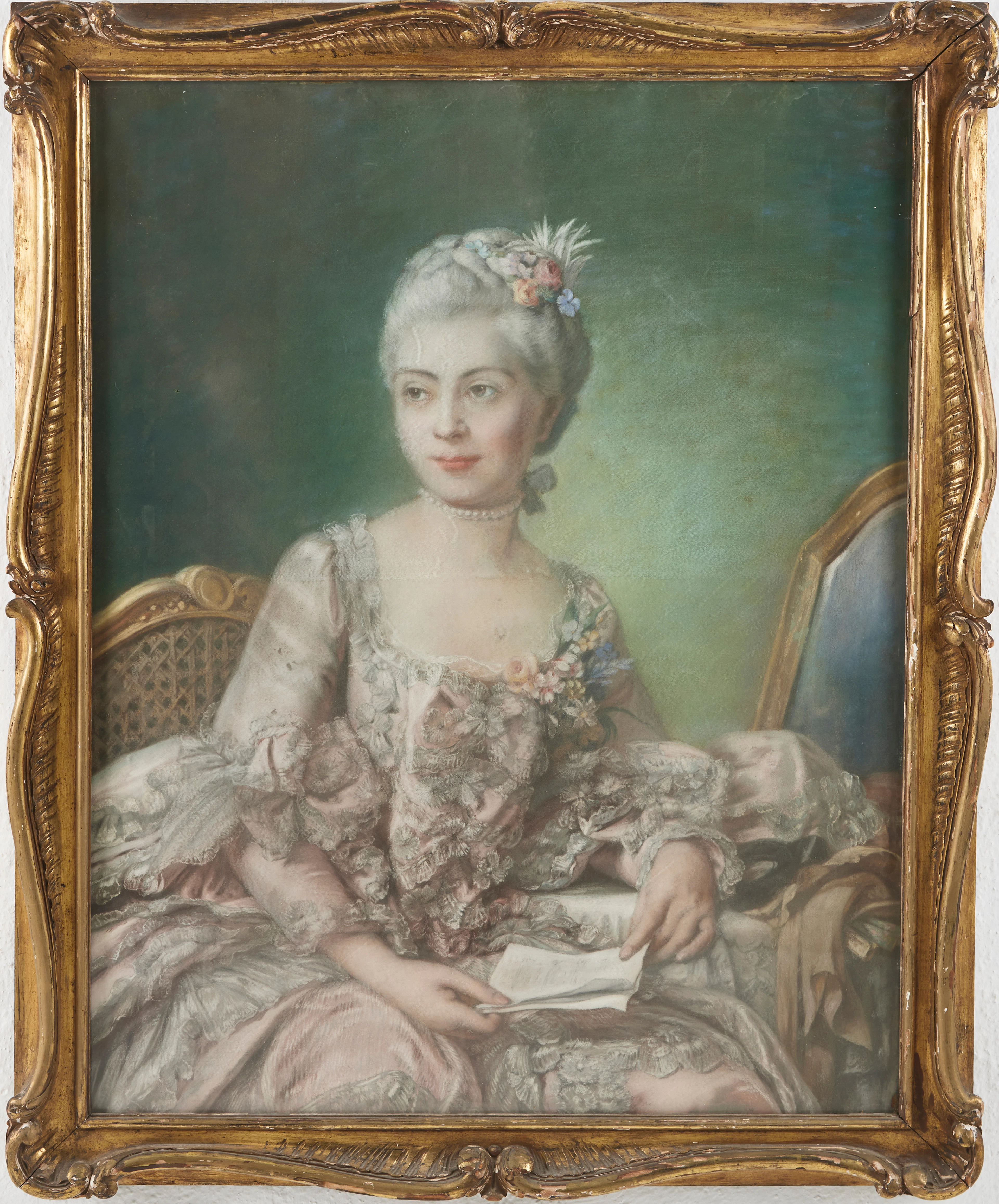 ALEXANDER ROSLIN. Efter (omkring 1900). Porträtt av Marie Suzanne