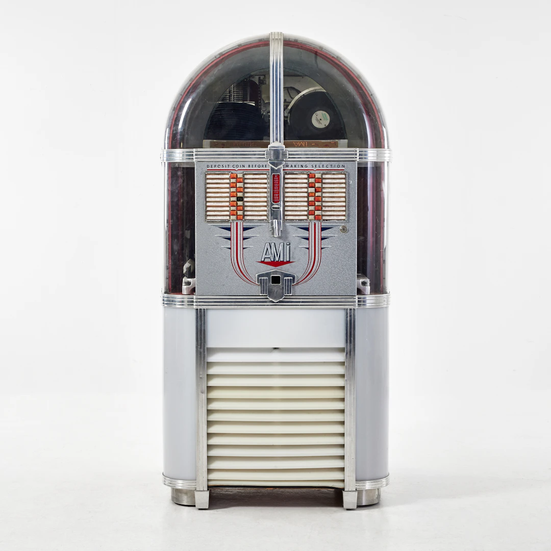 JUKEBOX, AMI, modell C, i produktion åren 1949-1951 med en sammanlagd