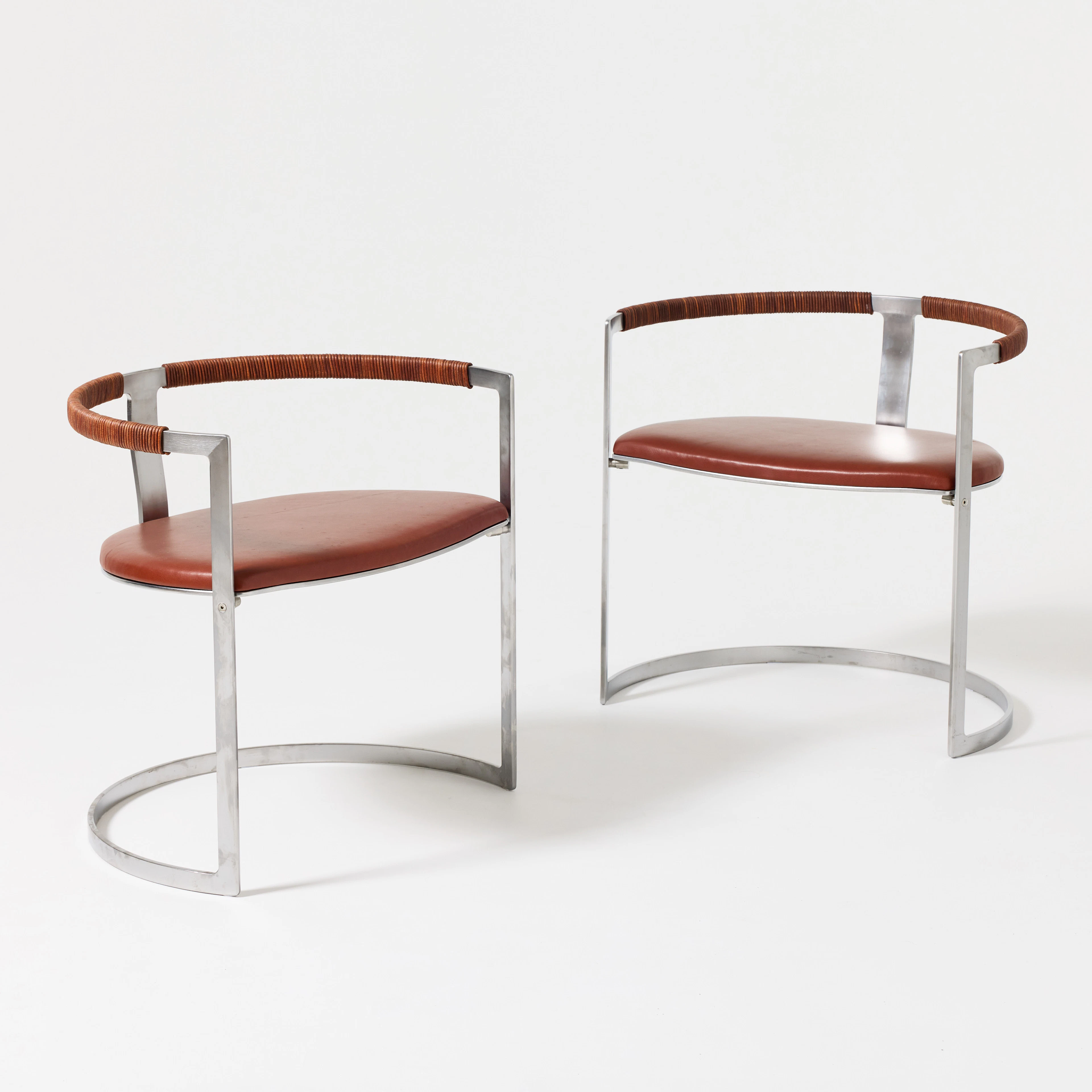 PREBEN FABRICIUS & JØRGEN KASTHOLM. "Sculpture chair", karmstolar
