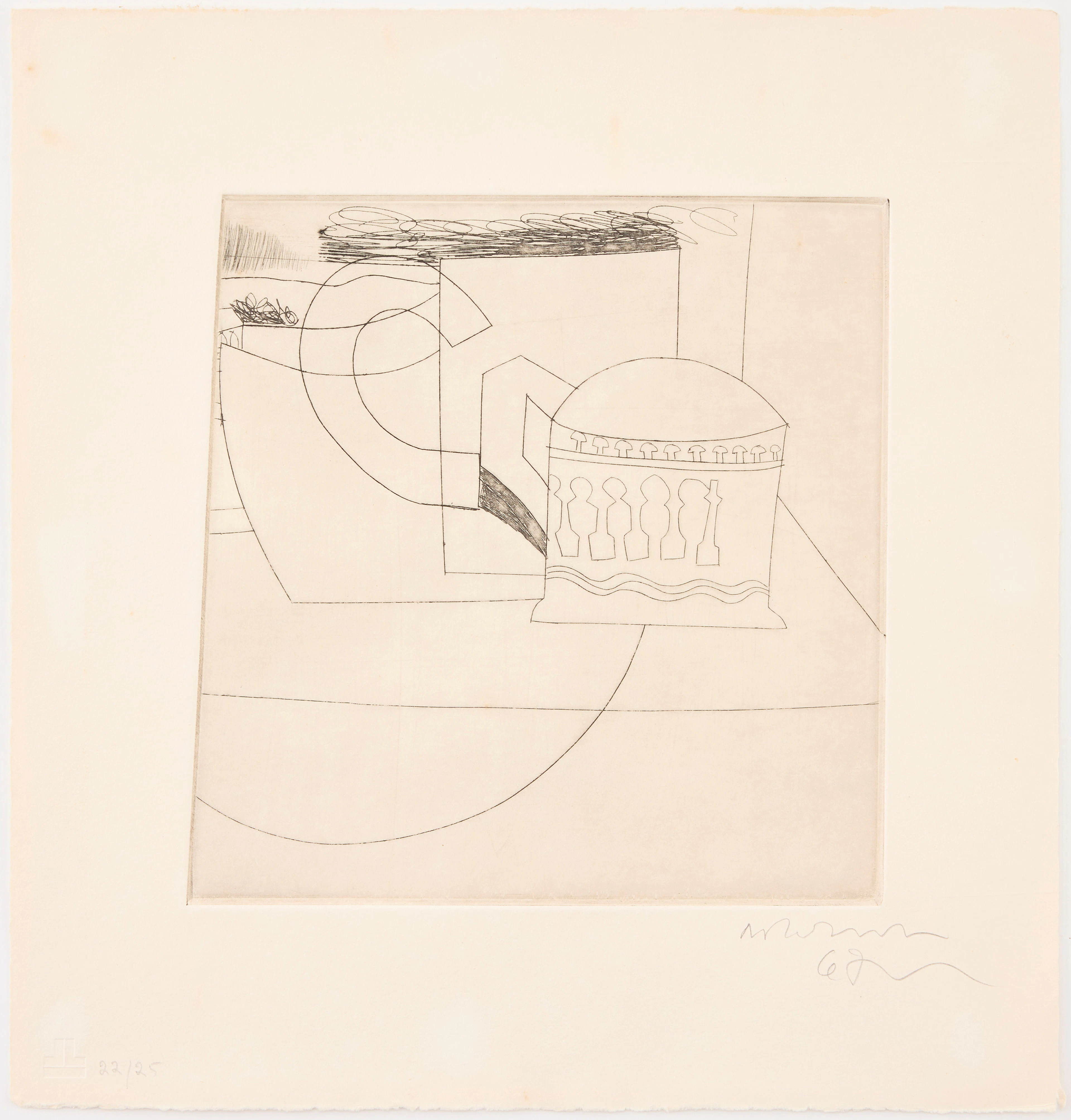 BEN NICHOLSON. "Small Still Life".