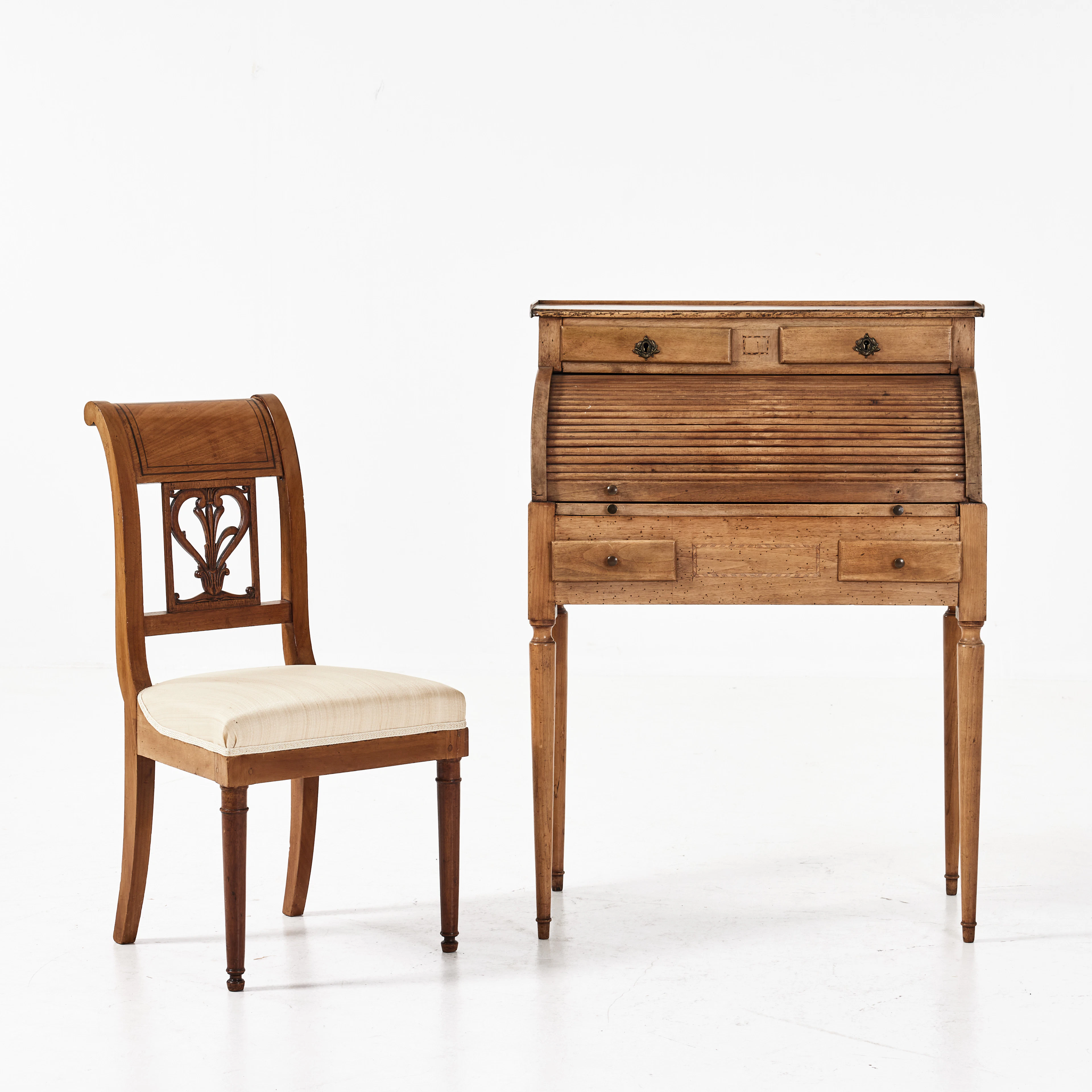 RULLKLAFFSEKRETÄR, 1800-tal, Frankrike, Directoire, STOL, 1800-tal