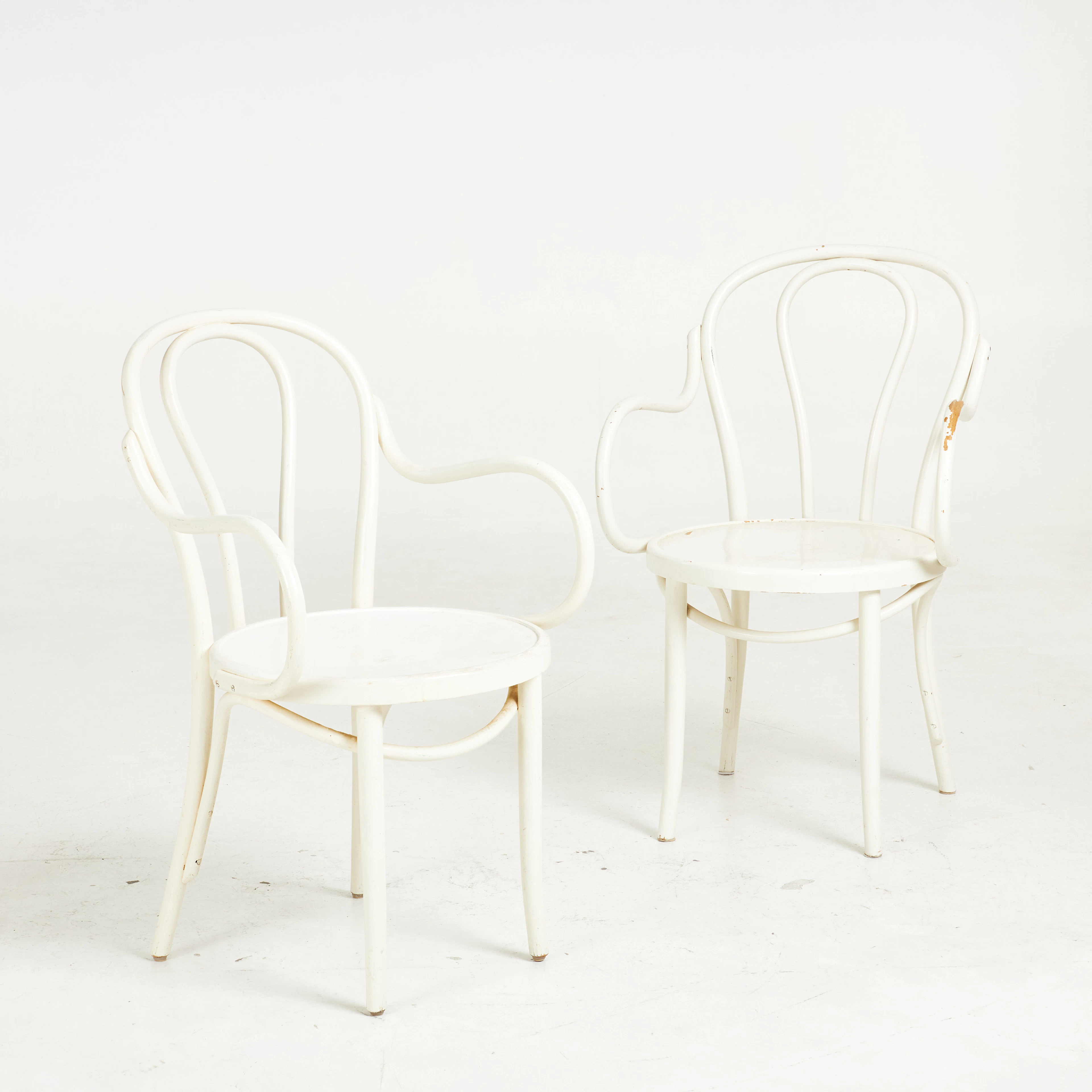 GILLIS LUNDGREN. Karmstolar, 1 par, "Öglan", Ikea, 1900-talets andra