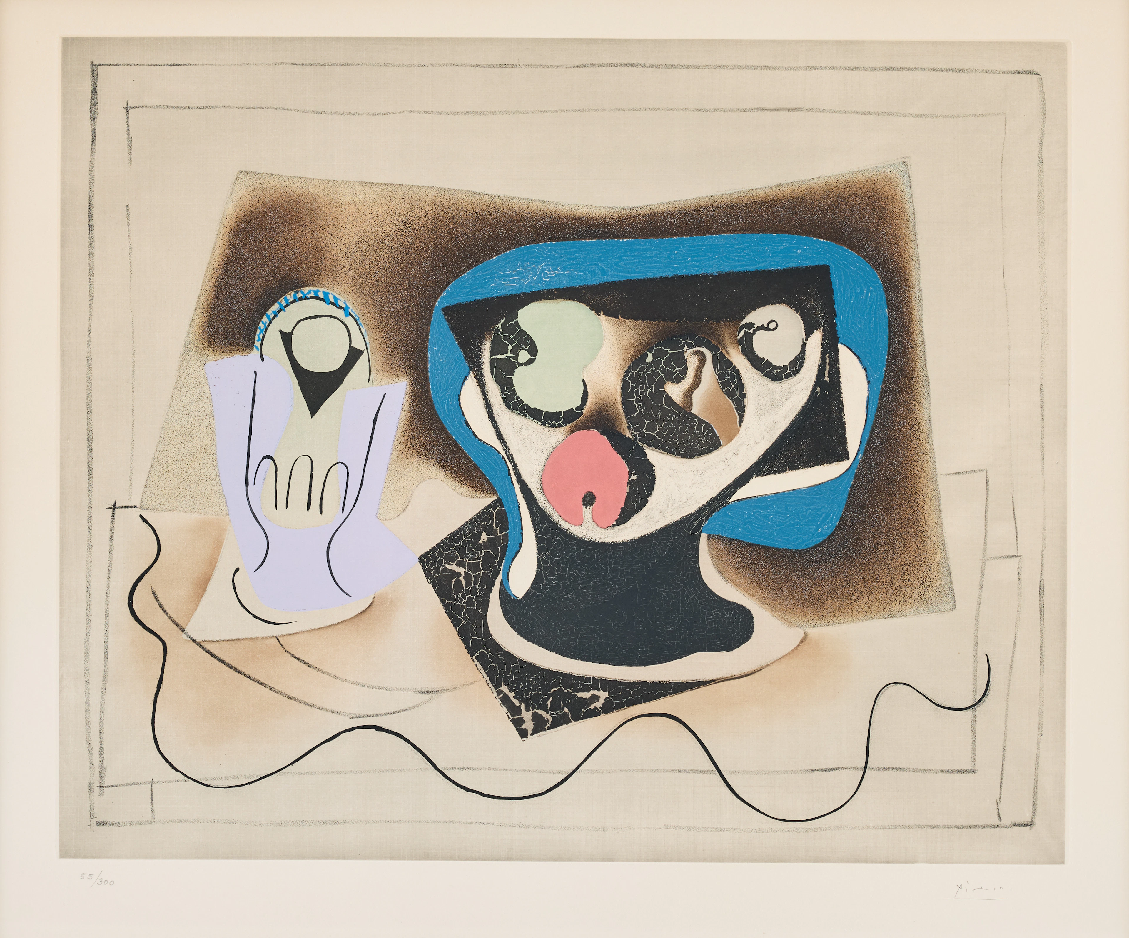 PABLO PICASSO. After "Le Verre d'Absinthe".