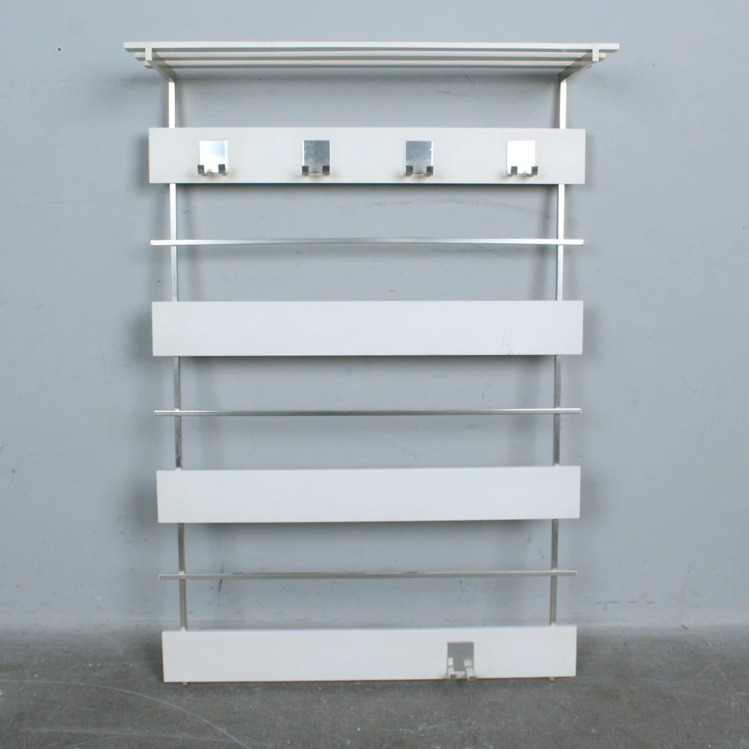 Wandgarderobe der 1960er.