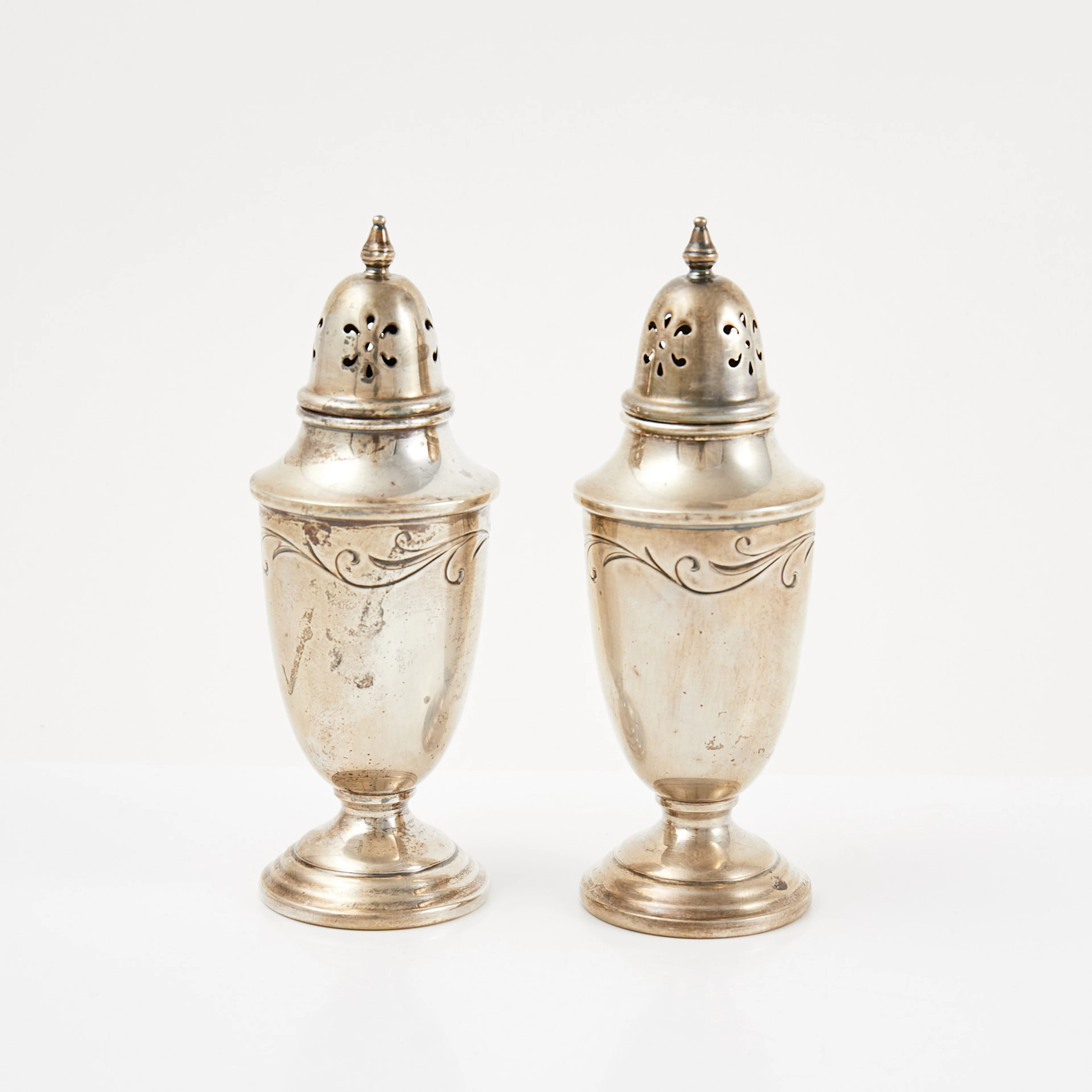 STRÖARE. 1 par, sterlingstilver, Towle Silversmiths, USA, 18/1900-tal.