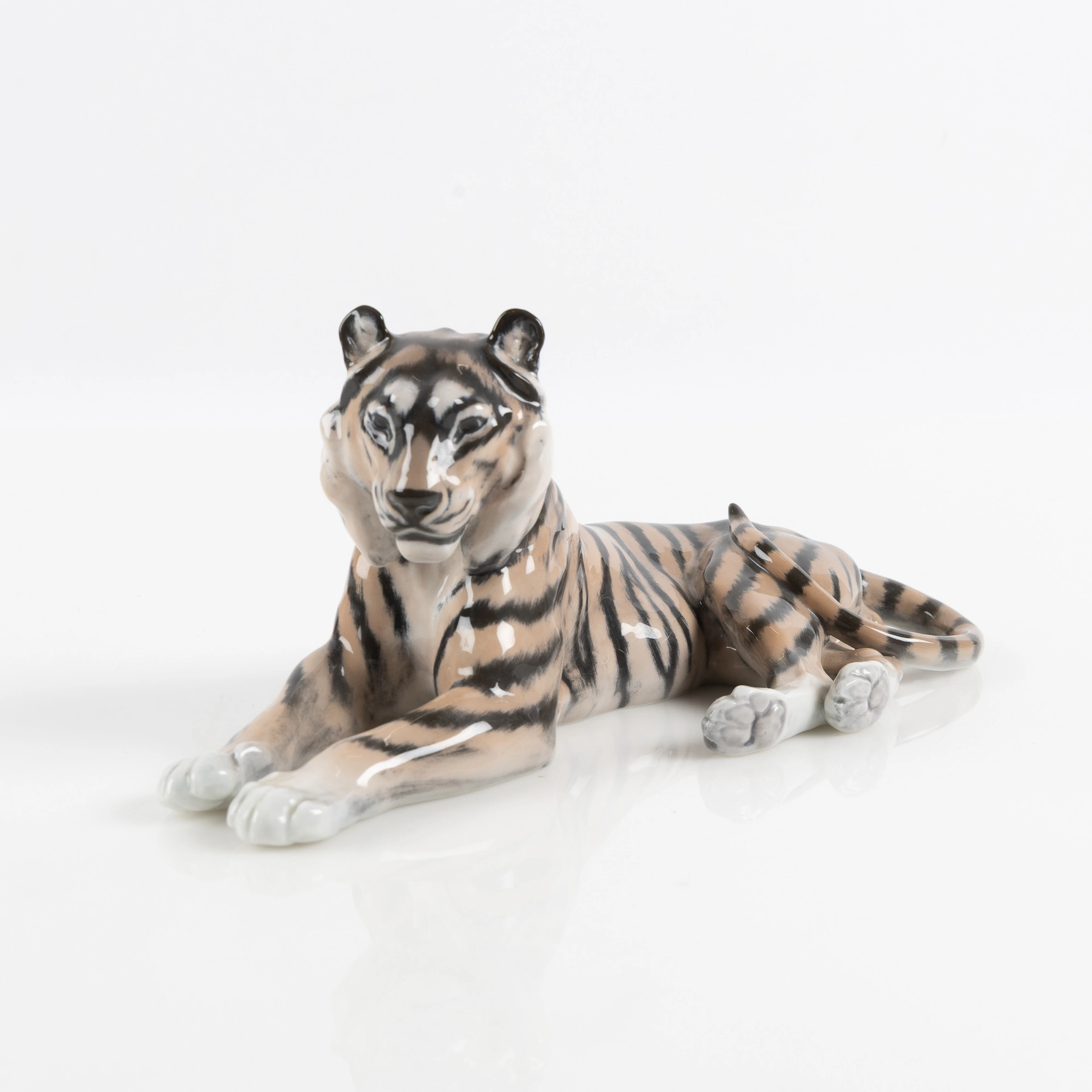 ROYAL COPENHAGEN, figur, Tiger, no 714.