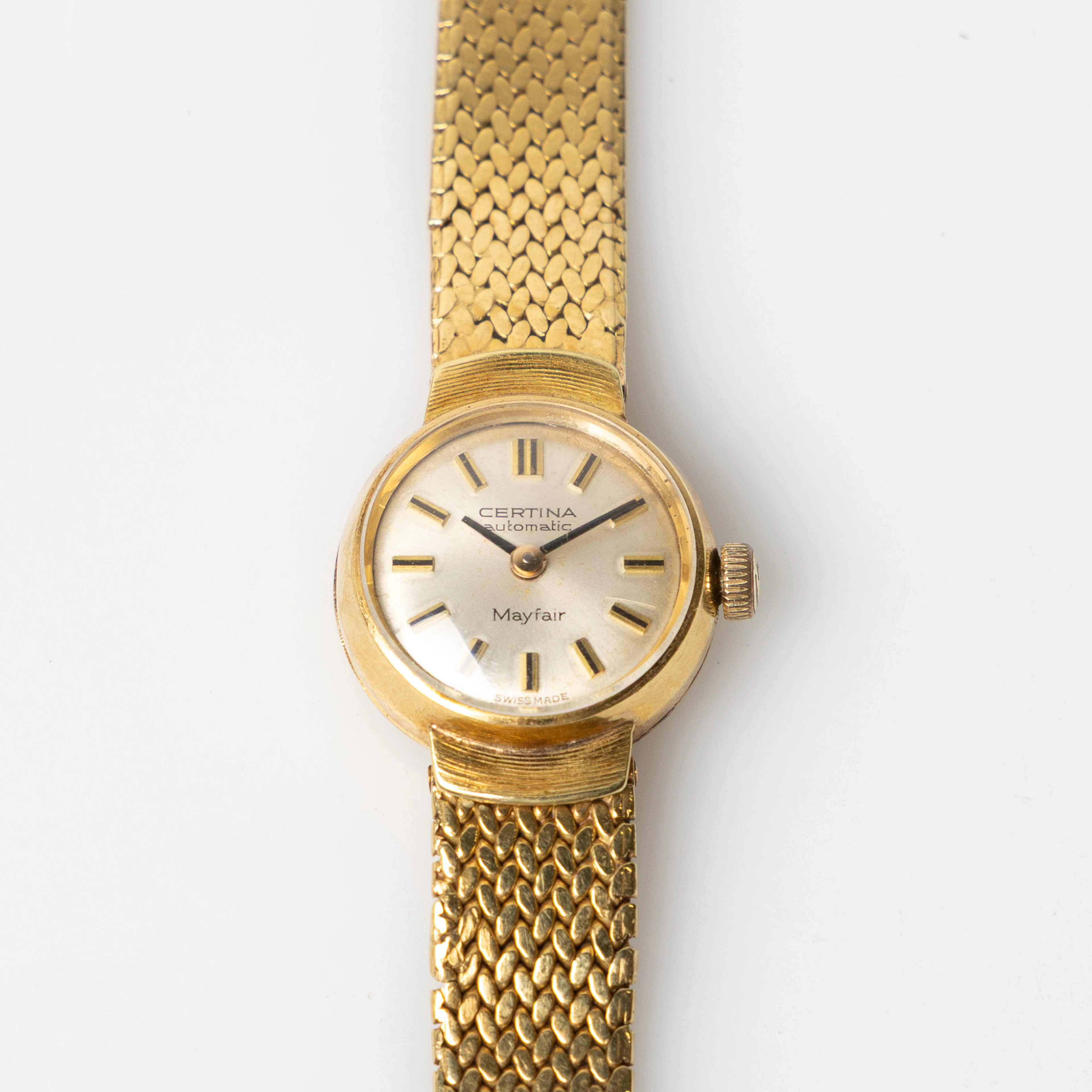 CERTINA, armbandsur, 18 mm, 18K guld, ca 1968.