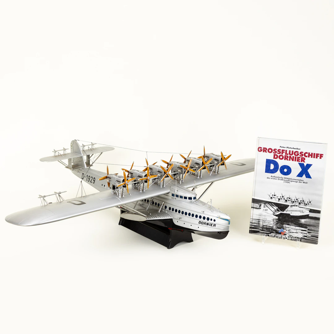 Flugzeugmodell Dornier Do-X, dem größten Passergierflugzeug der Welt