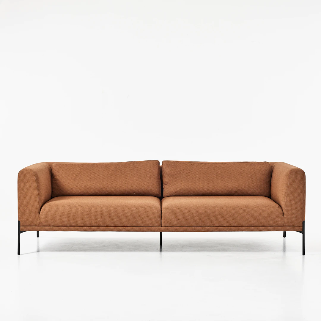 BÖTTCHER & KAYSER. Soffa, " Caisa", etikettmärkt Bolia.