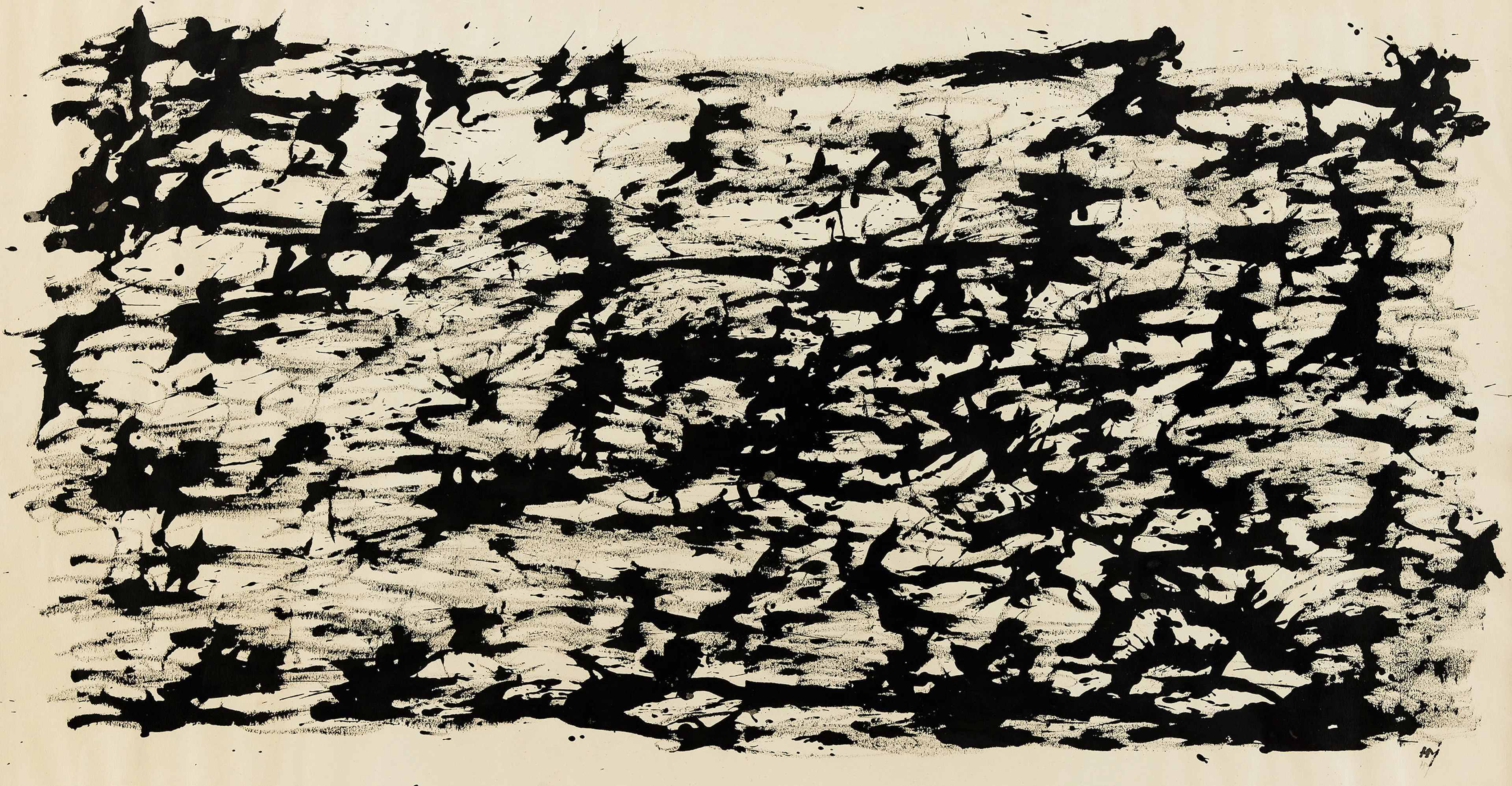 HENRI MICHAUX. Composition.