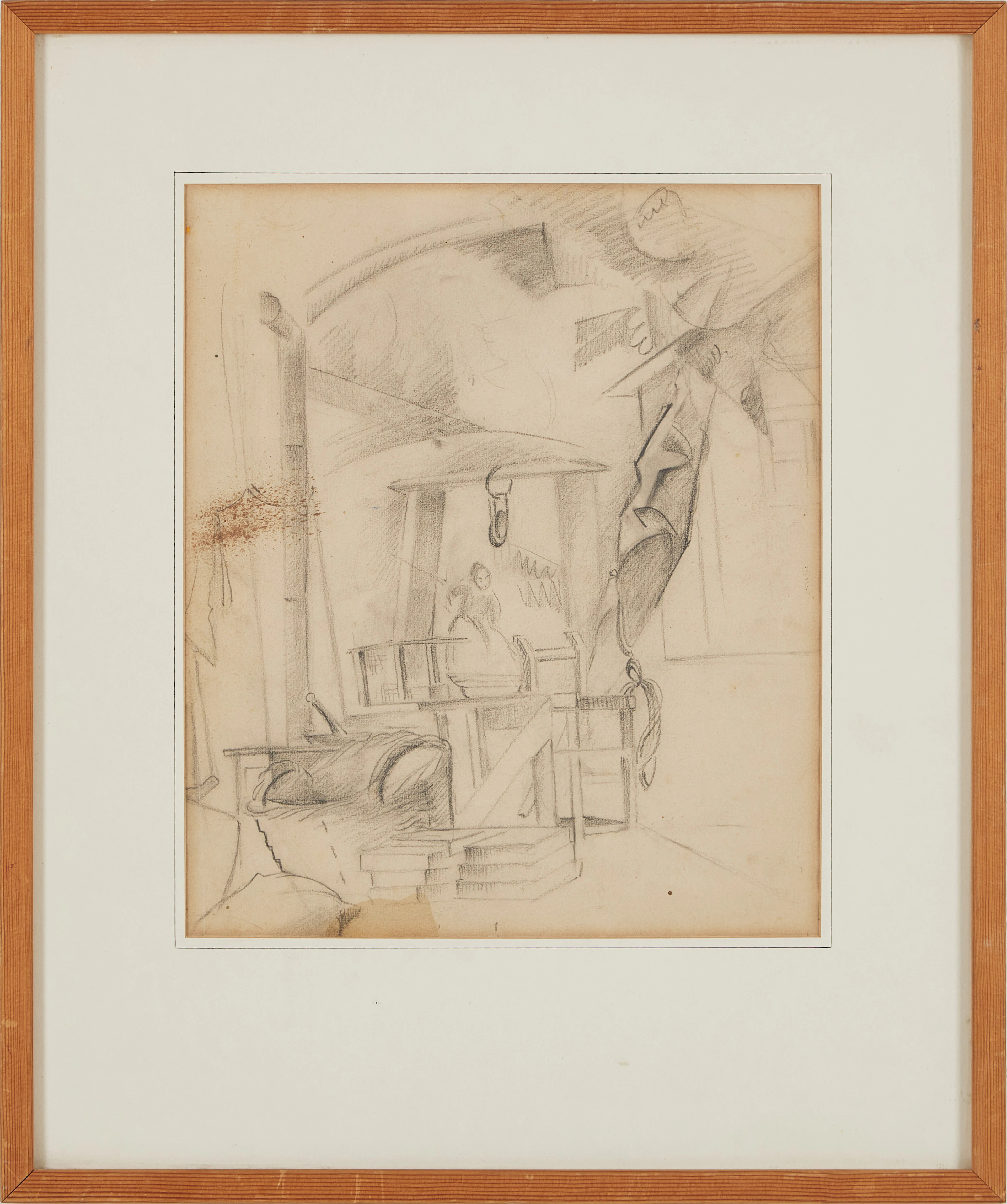 GRETA FAHLCRANTZ LINDBERG (1889 - 1978). Komposition.