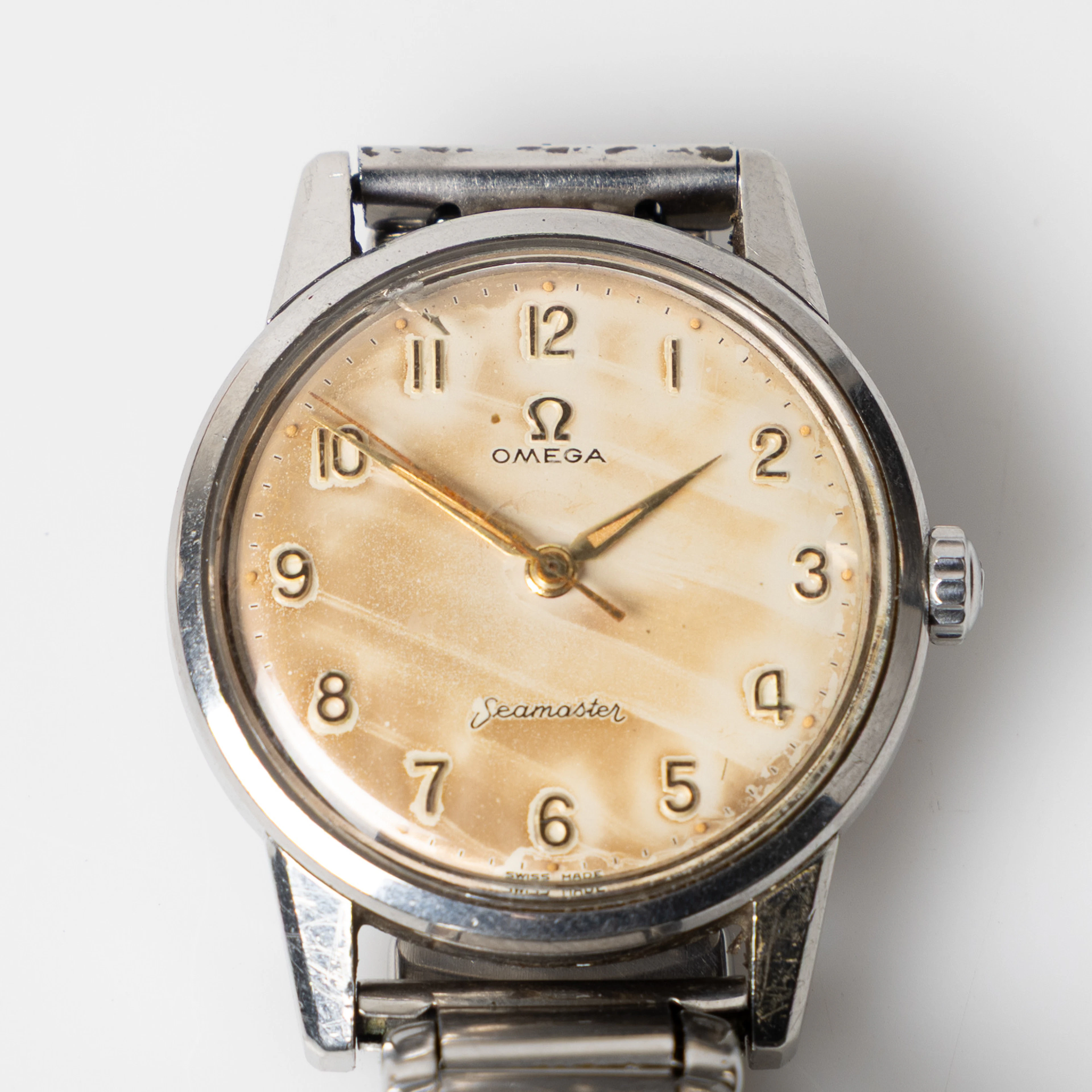 OMEGA, Seamaster, armbandsur, 35 mm, stål, 1960-tal.