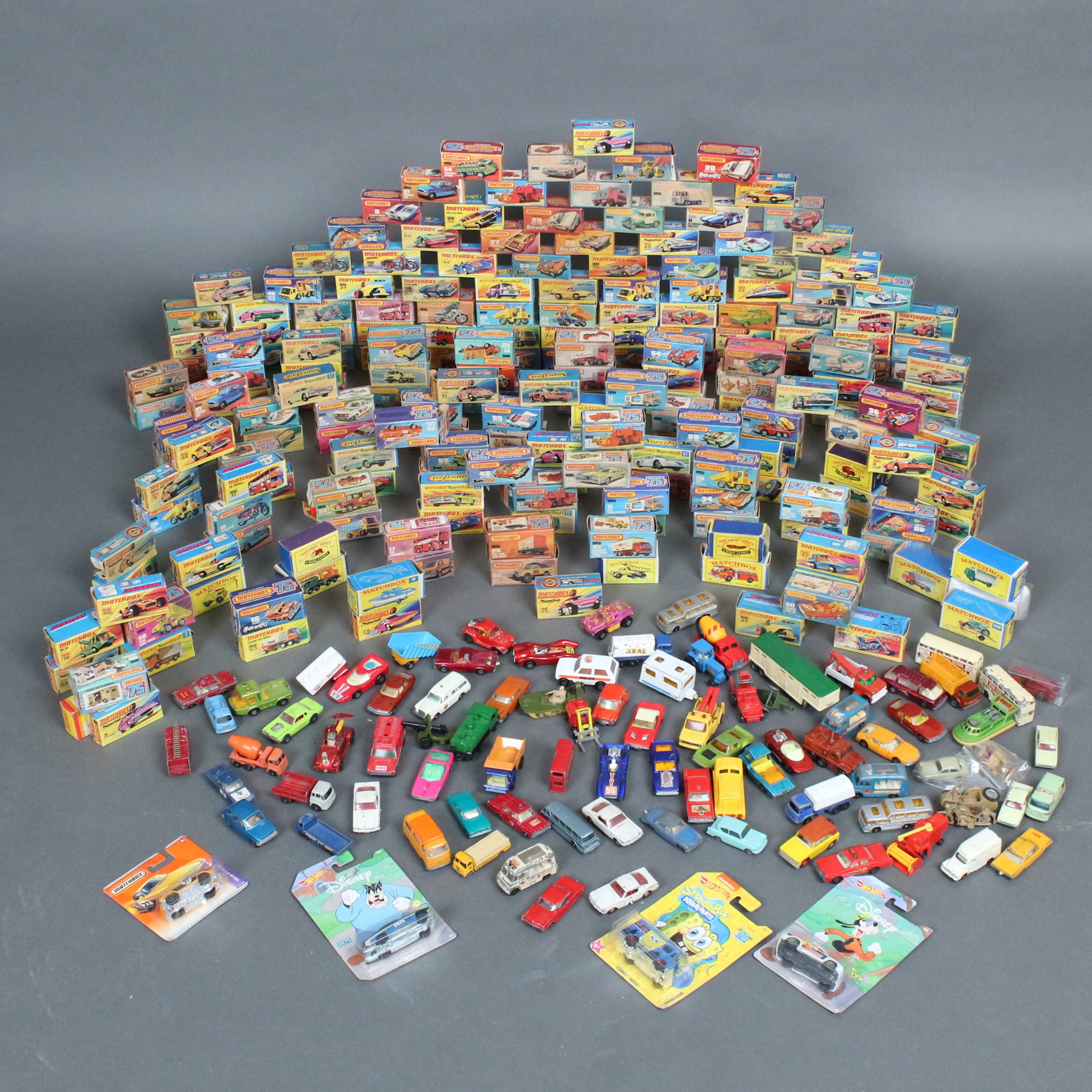 Großes Konvolut Modelautos ca. 280 Stück. Matchbox Series, Matchbox