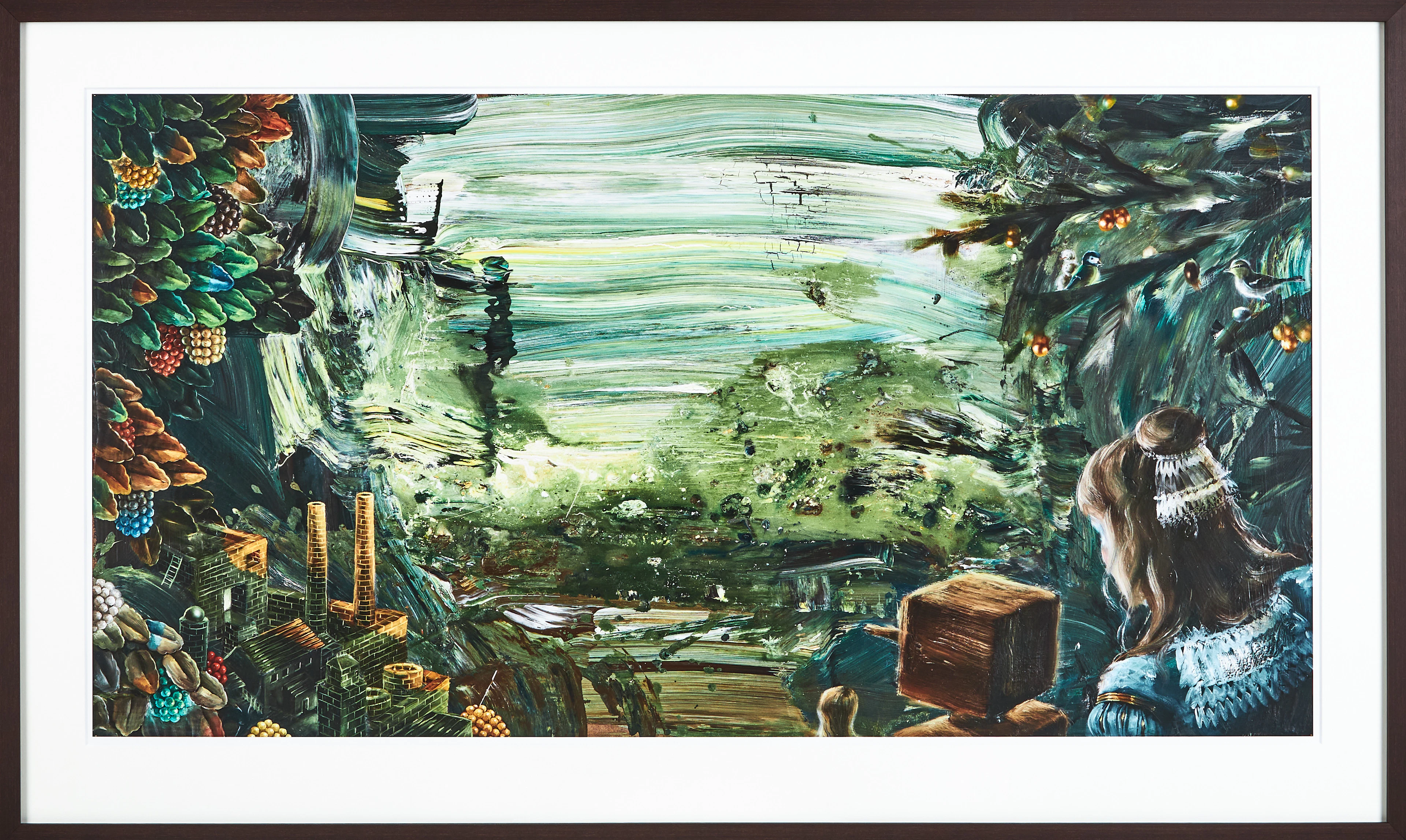 ERNST BILLGREN. "Kommer framtiden - eller ska vi gå dit?", gicleetryck.