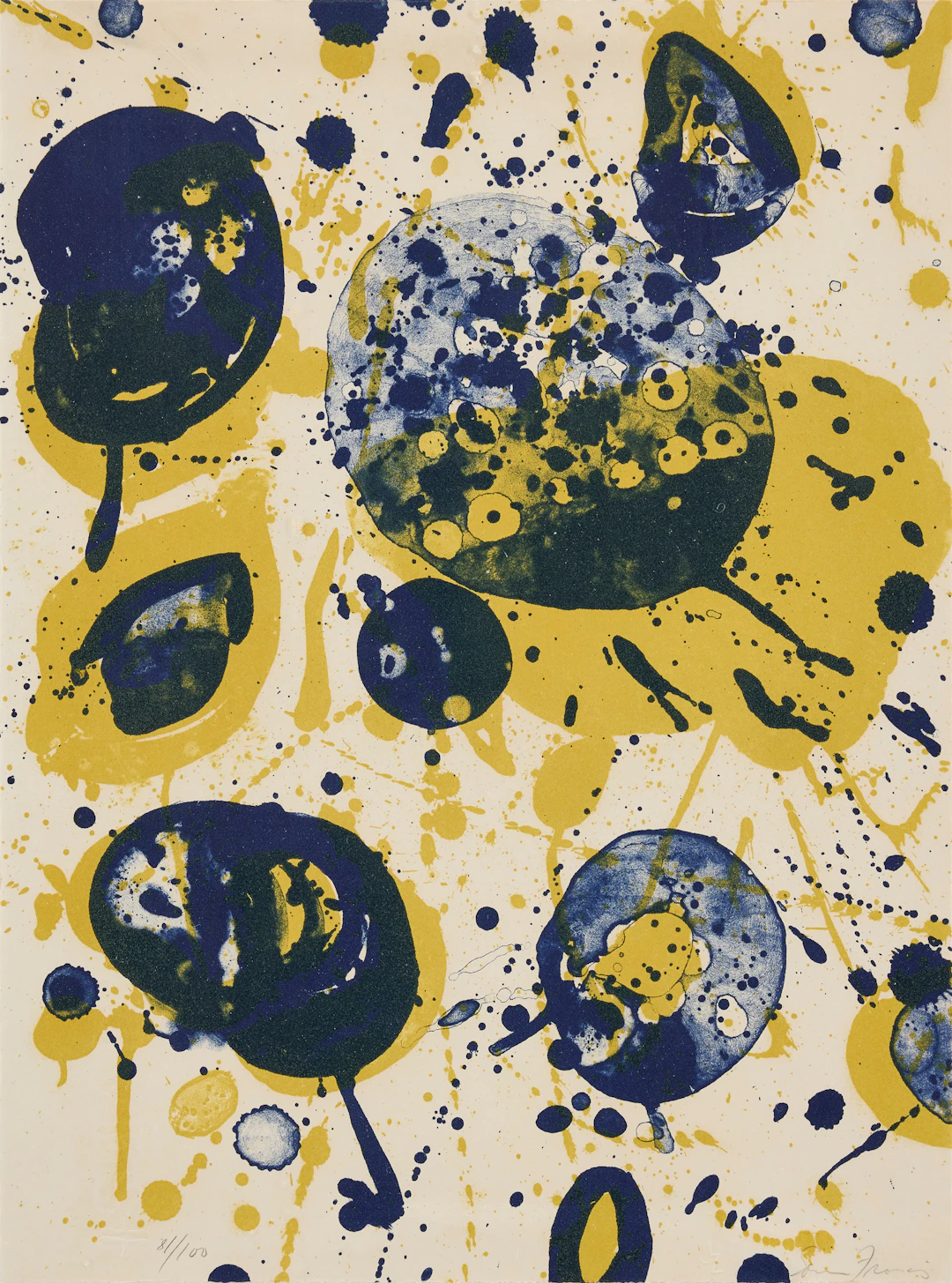 SAM FRANCIS. "An 8 Set--5. ".