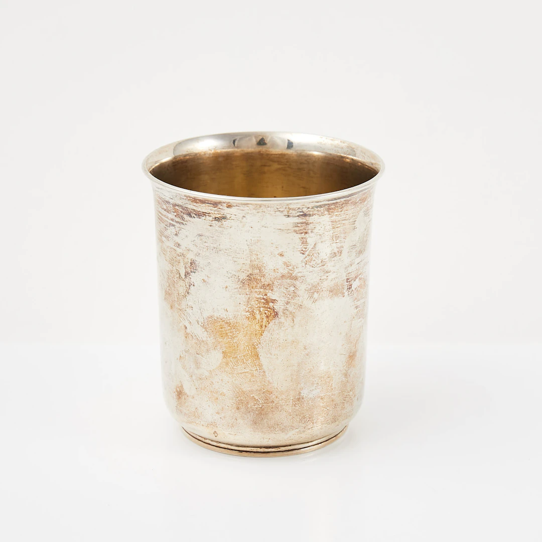 MUGG, sterlingsilver, spår av invändig förgyllning, Borgilia, Stockholm, 1942.