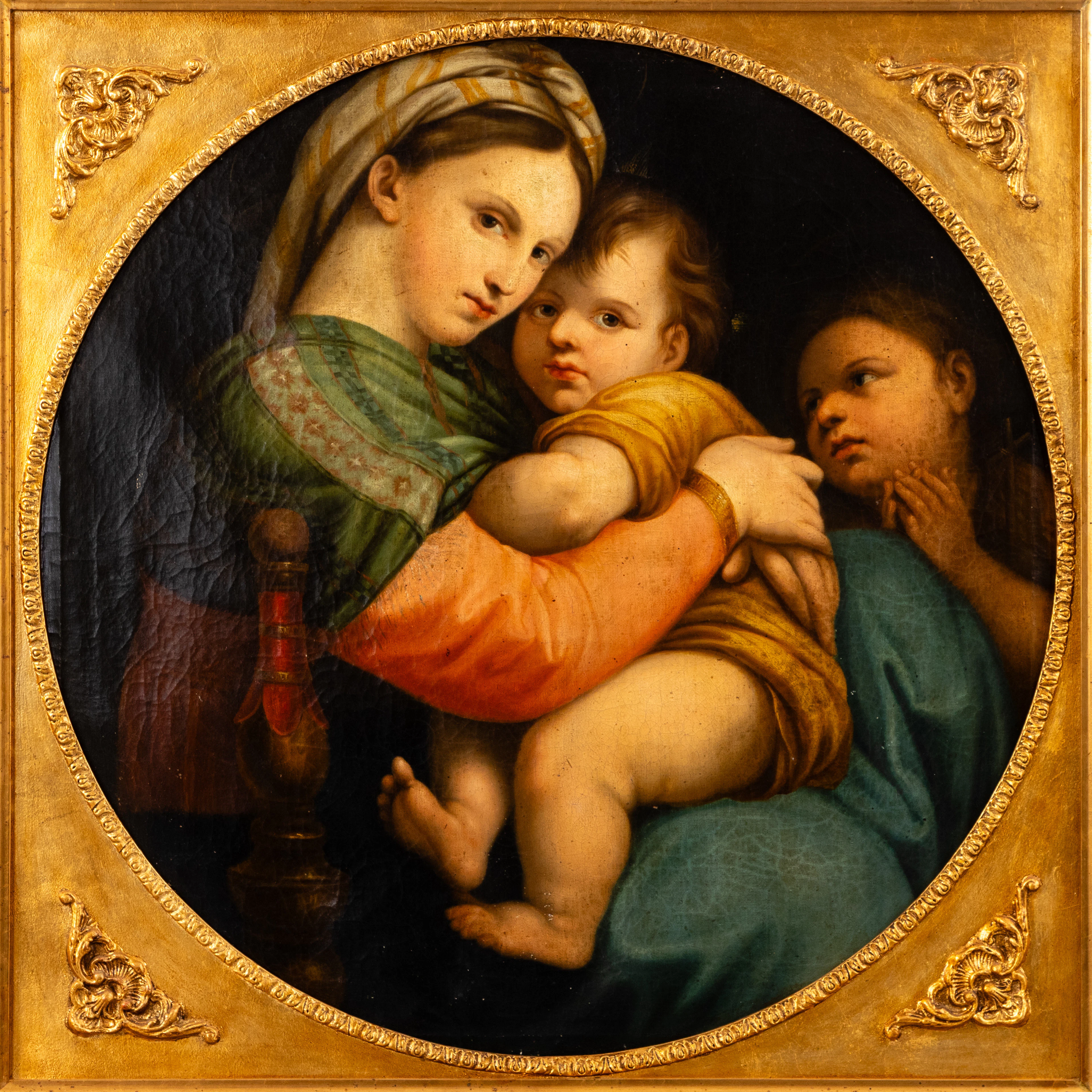 ACH RAPHAEL (1483-1520). Madonna della Seggiola.