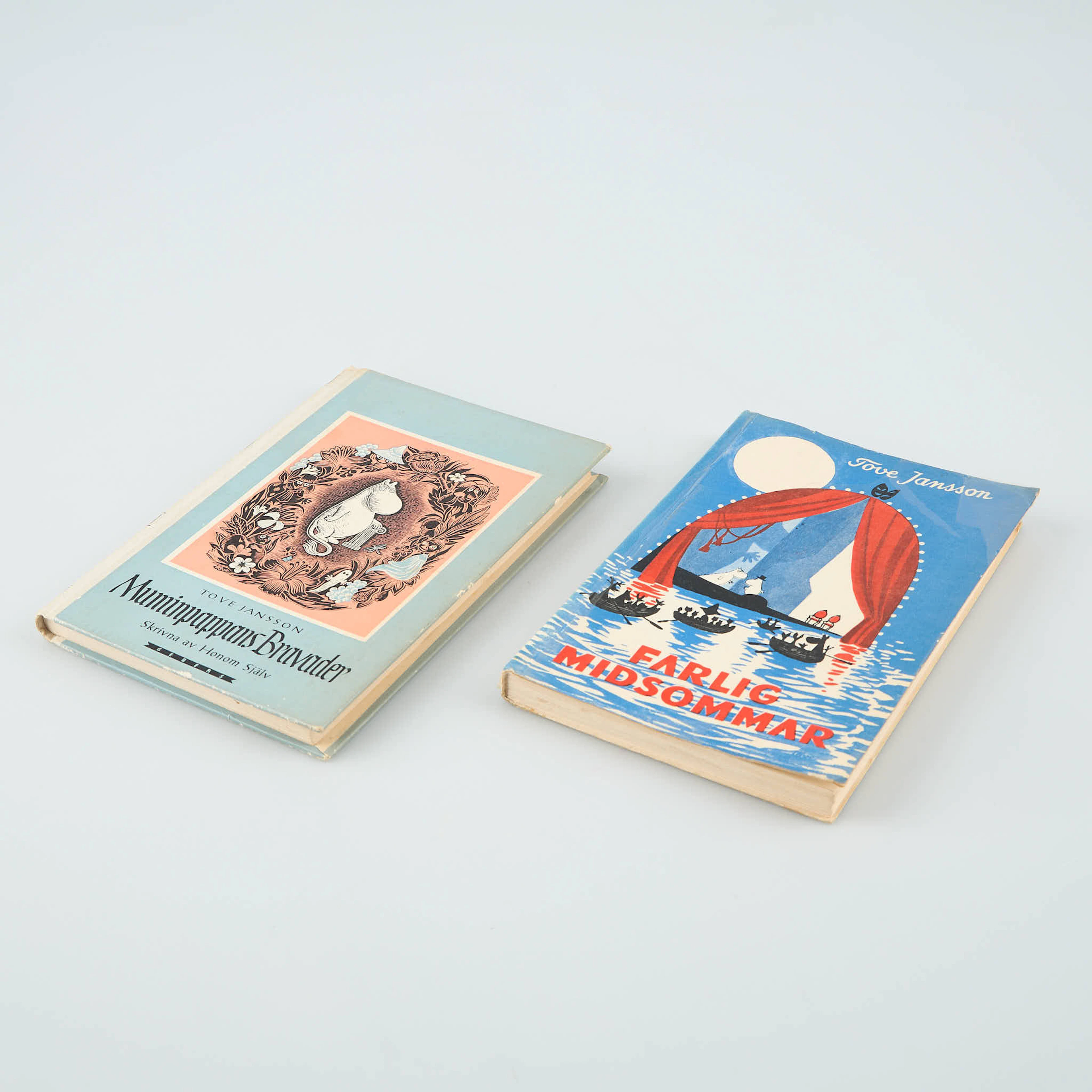BÖCKER, 2 st, av Tove Jansson.