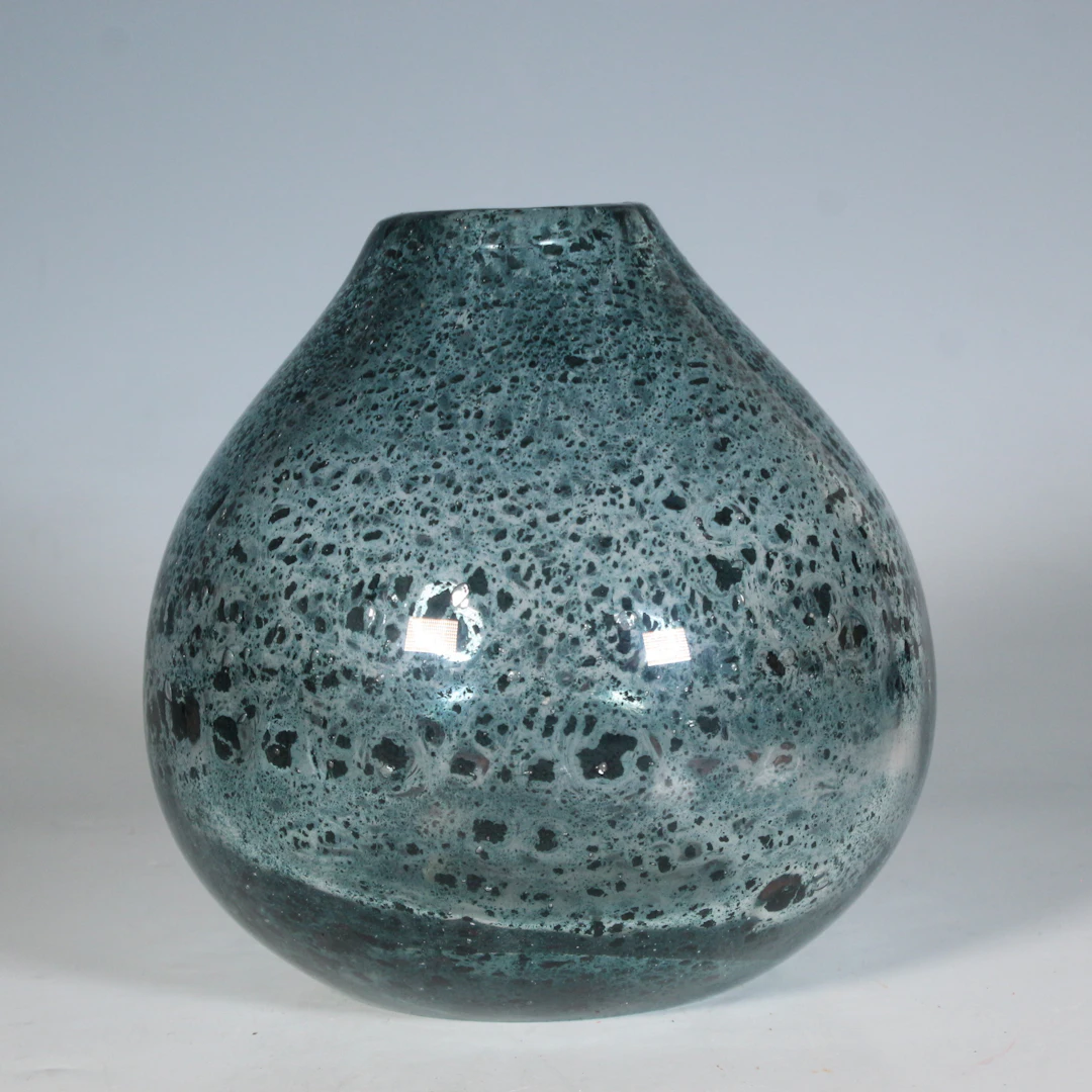 Mid-Century Glasvase der 1970er.