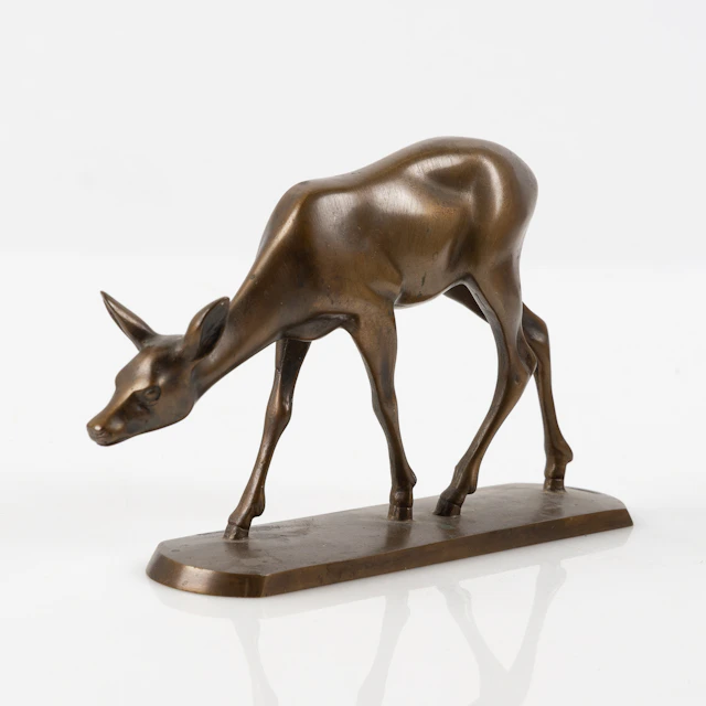 RUDOLF PAUSCHINGER. EFTER. SKULPTUR, brons, 1900-talets första hälft.
