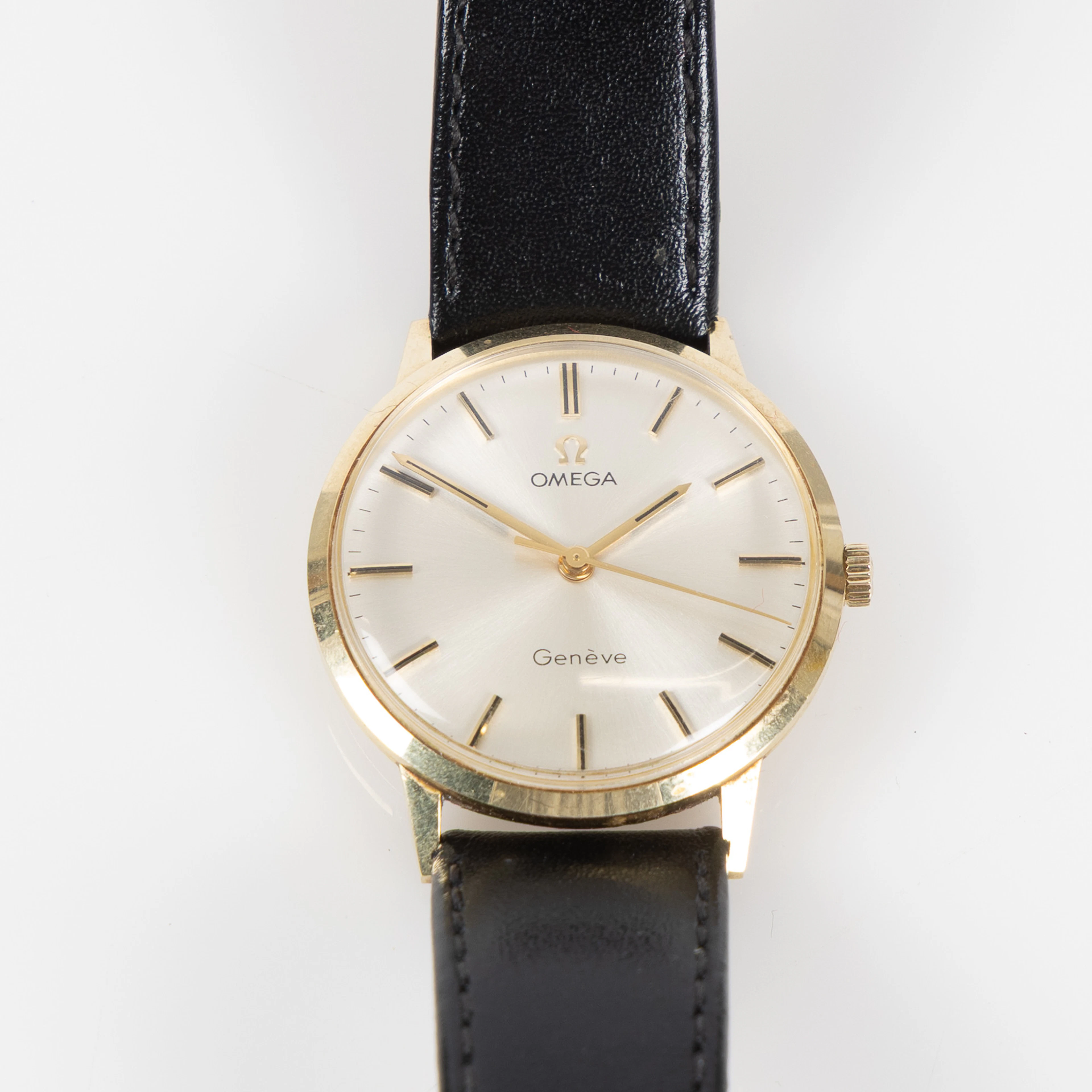 OMEGA, Genève (-Swiss Made-), armbandsur, 33 mm, 14K guld, ca 1970.