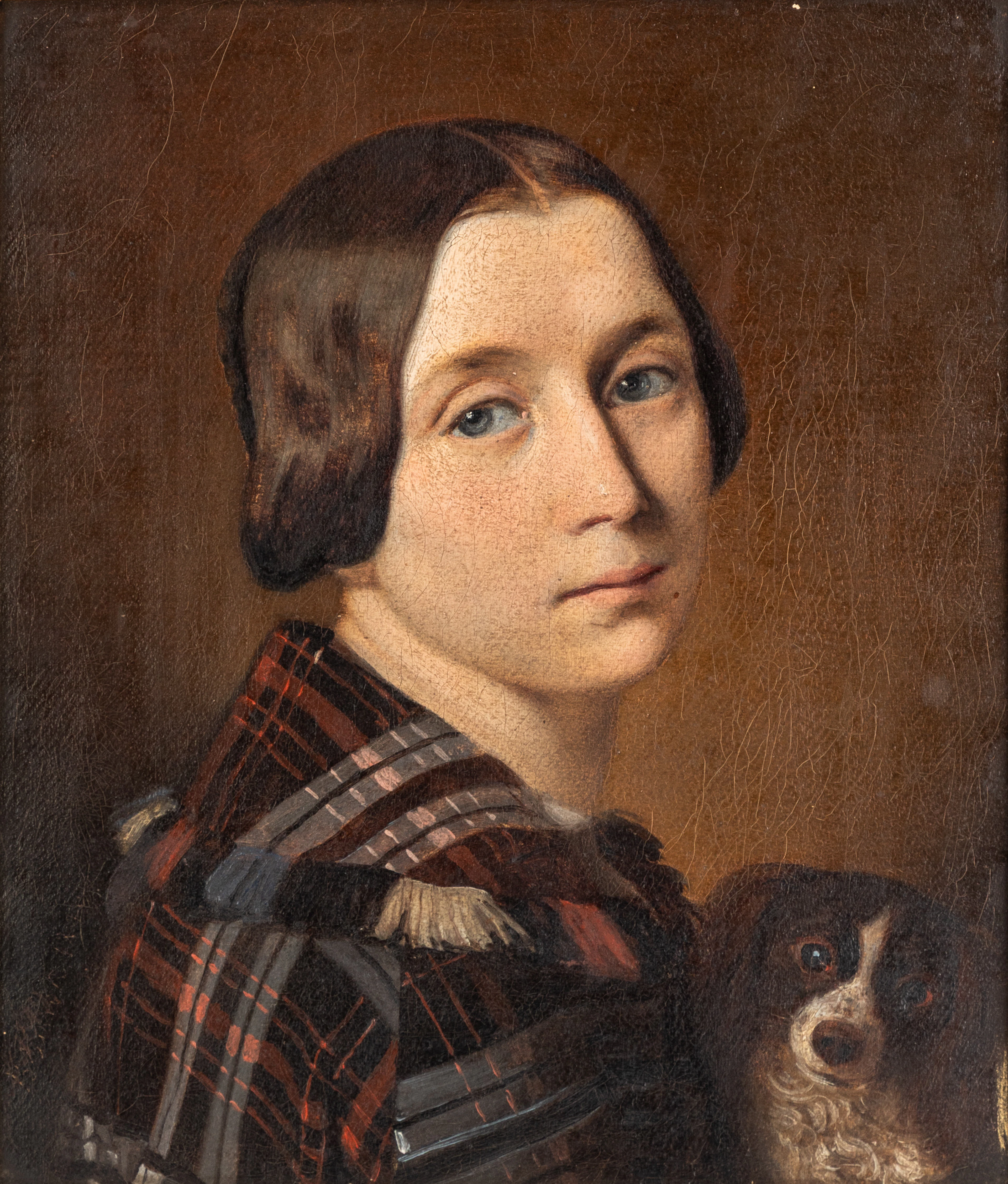 DETLEF KONRAD BLUNCK, FEHMARN (1798-1854). Portrait Wilhelmine von