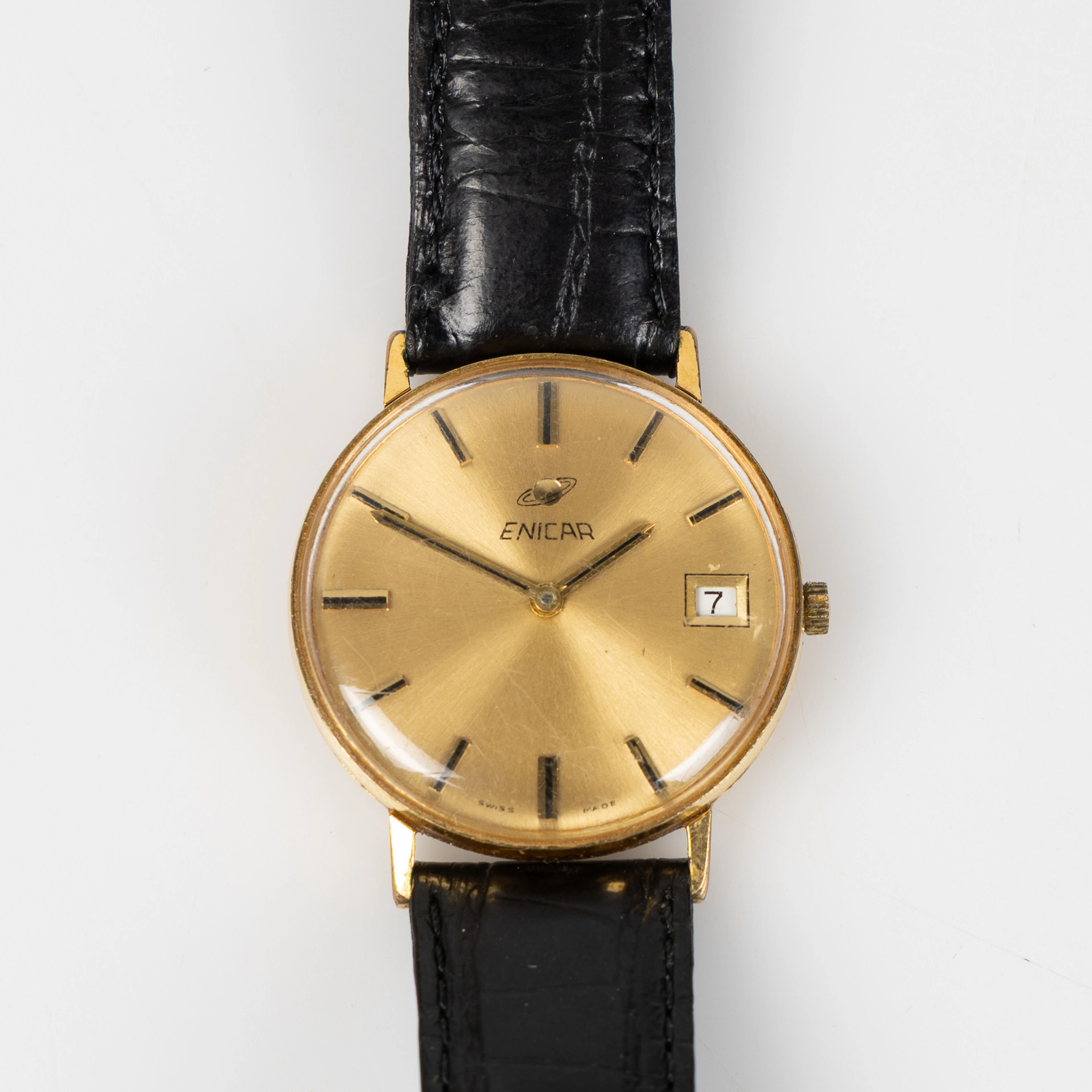 ENICAR, armbandsur, 33 mm, doublé, 1960-tal.