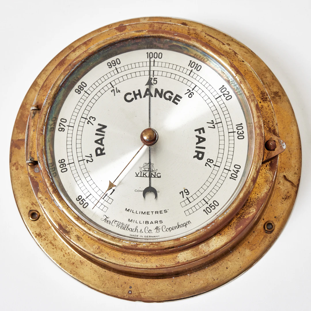 ANEROIDBAROMETER, Viking, Iver C Weilbach and co. A/s Copenhagen