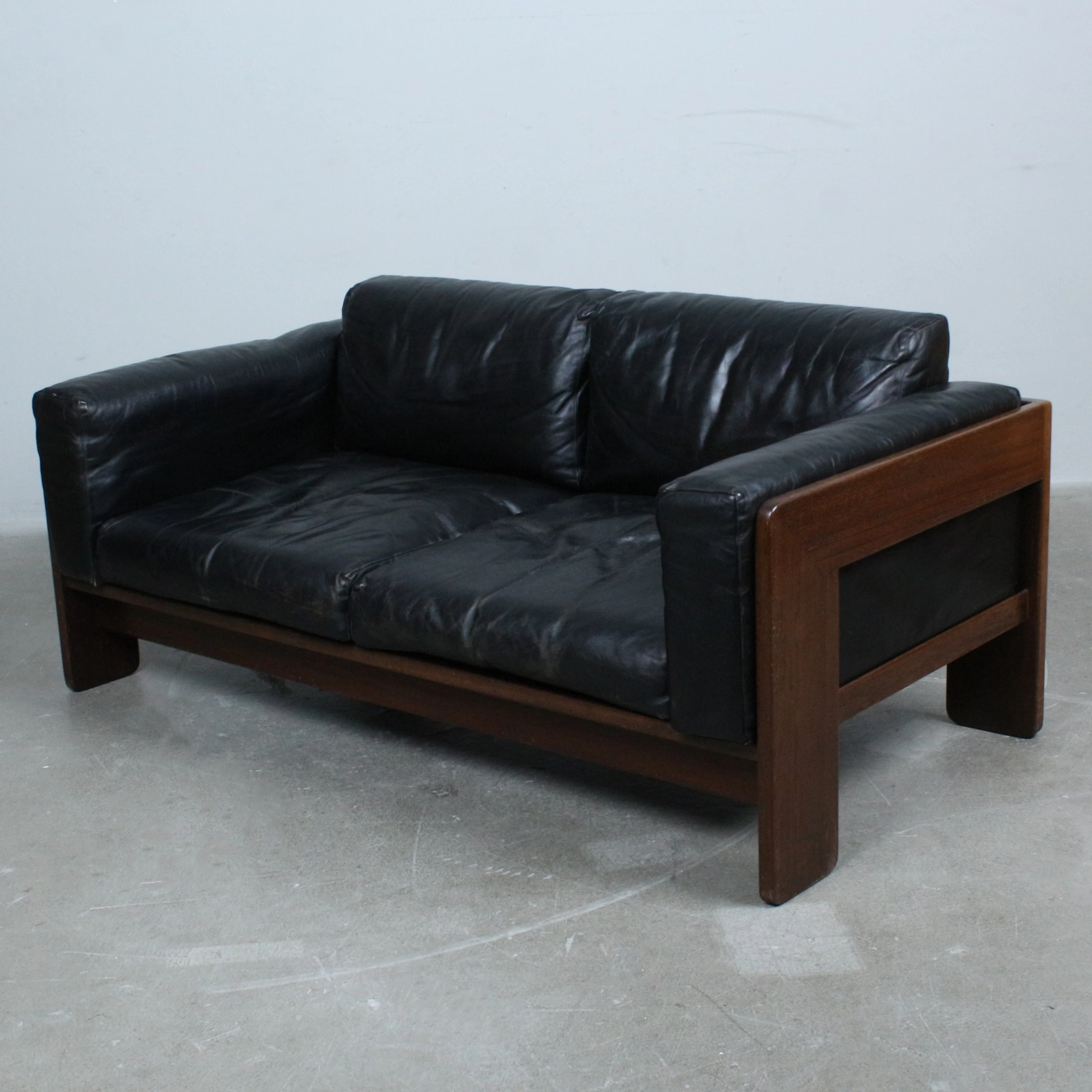 TOBIA & AFRA SCARPA. Gavina / Knoll, Zweisitzersofa / Couch, Modell