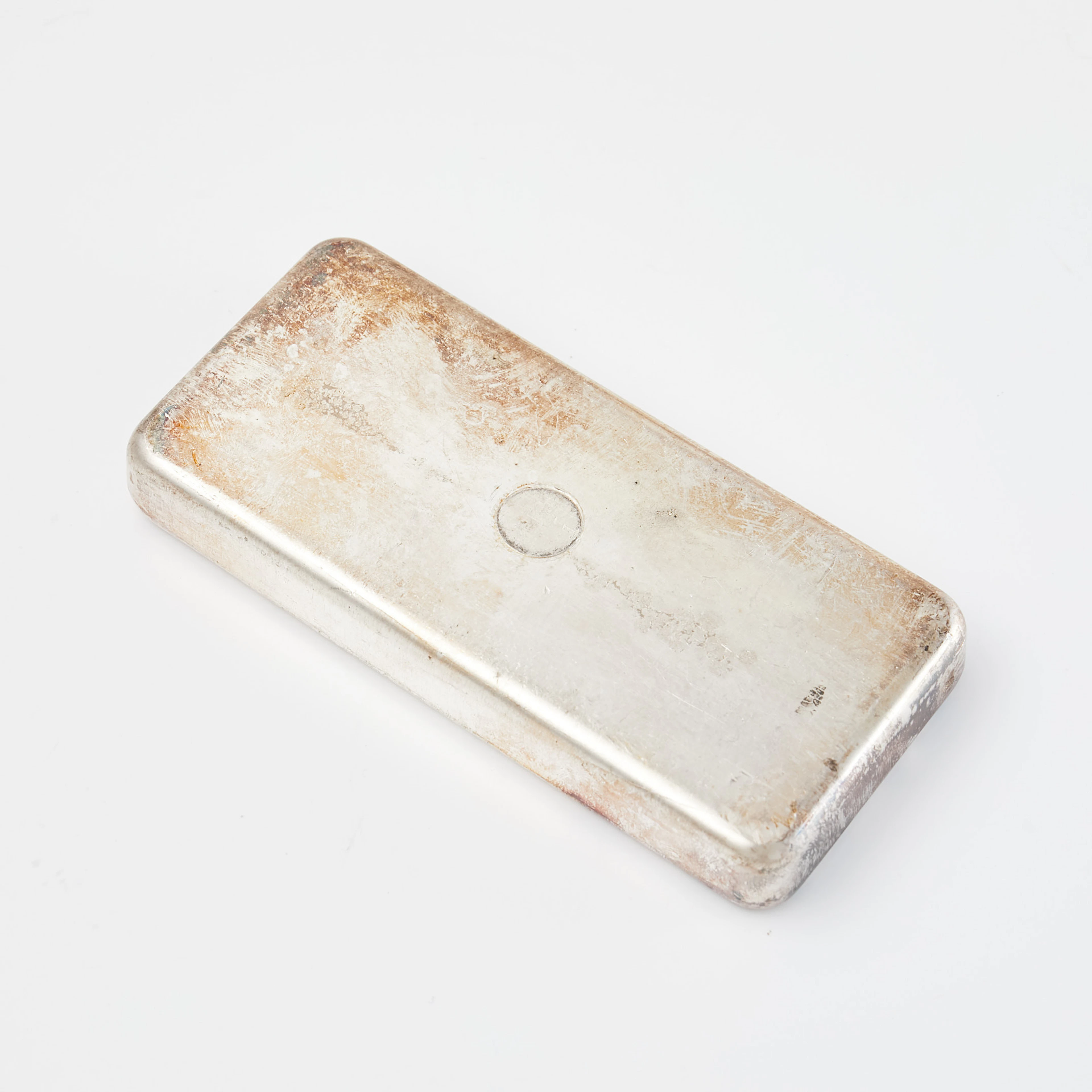 SILVERTACKA. 999,0 silver, Credit Suisse, ca 1000 gram.