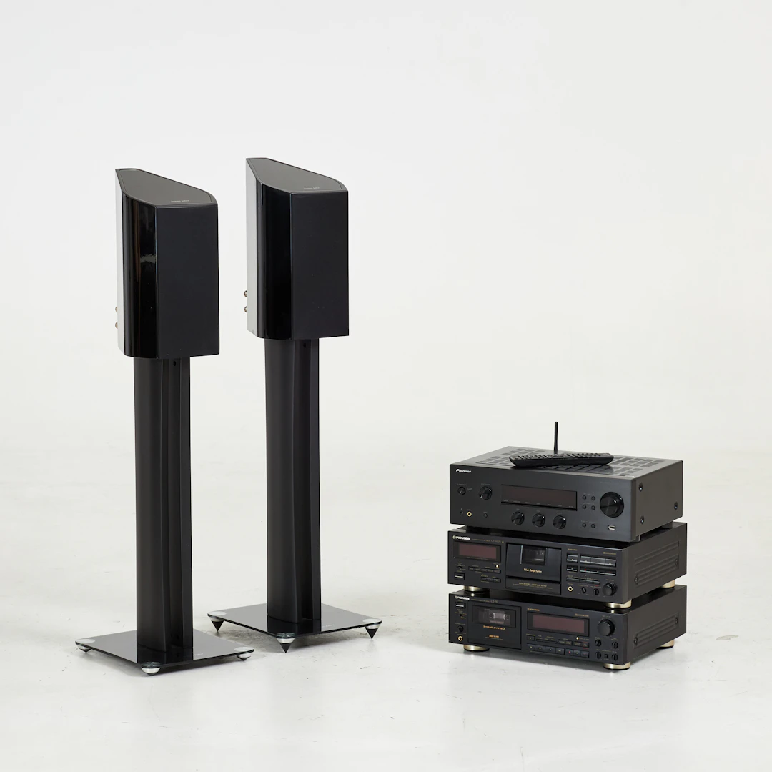 SONUS. Faber Venere 1.5, högtalare samt 3 stereodelar, passiva, med