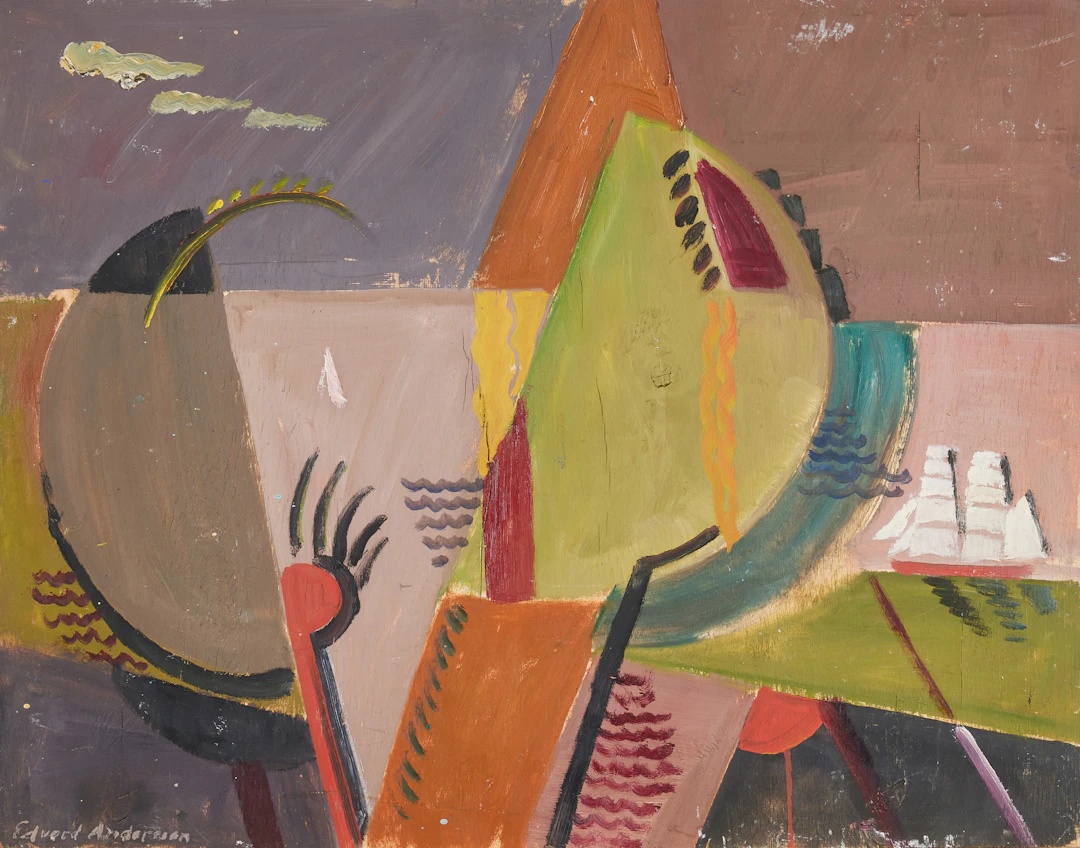 EDVARD ANDERSSON. Utan titel.