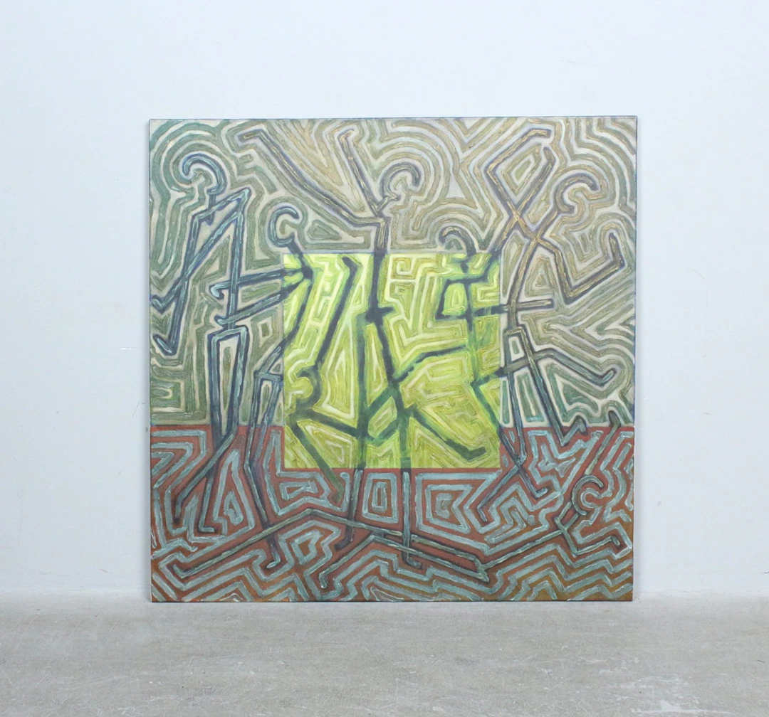 GARRETT ANDERSON WILLIAMS (XX). Öl auf Leinwand, '' Dance '' (1998).