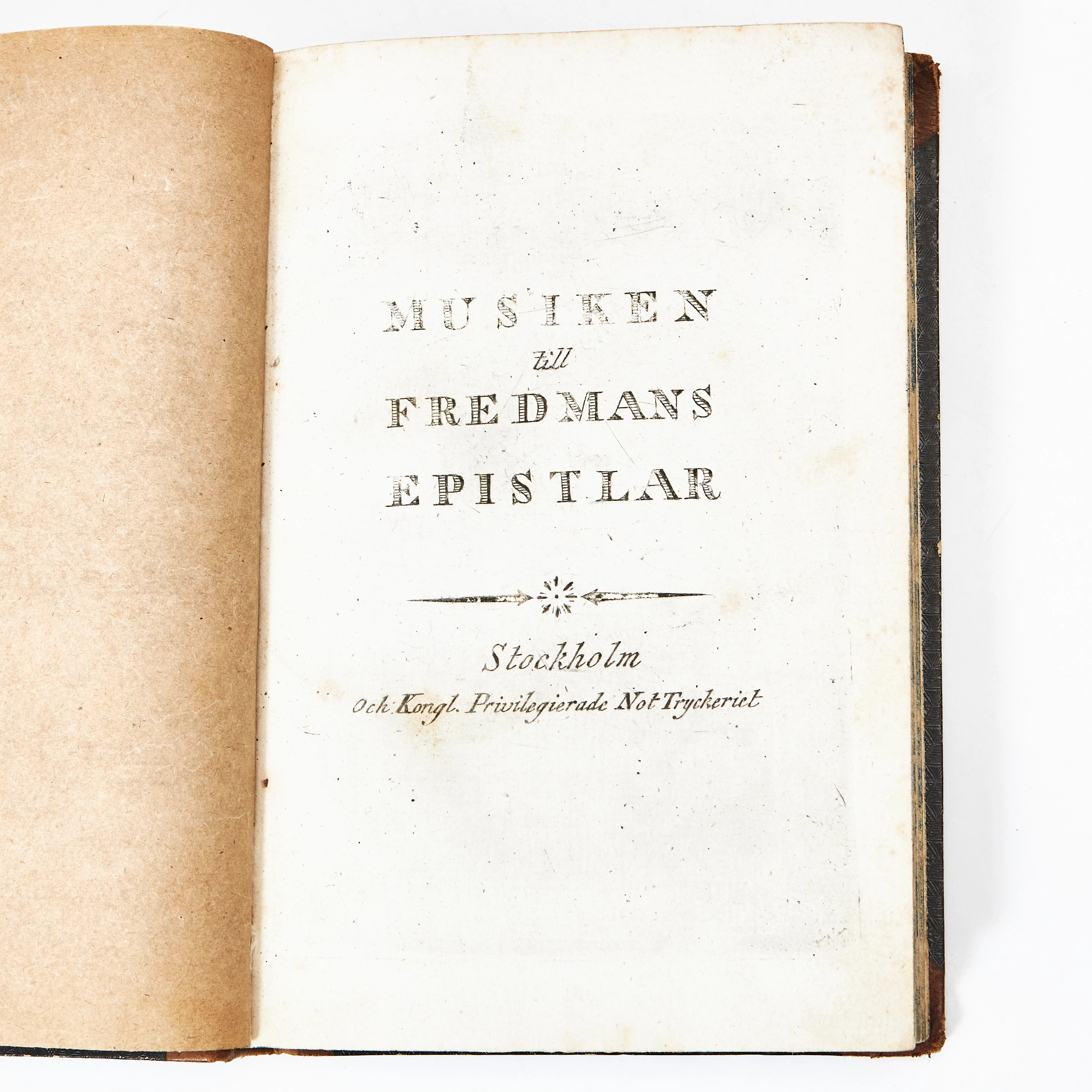 BELLMAN, 3 vol. Fredmans epistlar, Musiken, Fredmans handskrifter