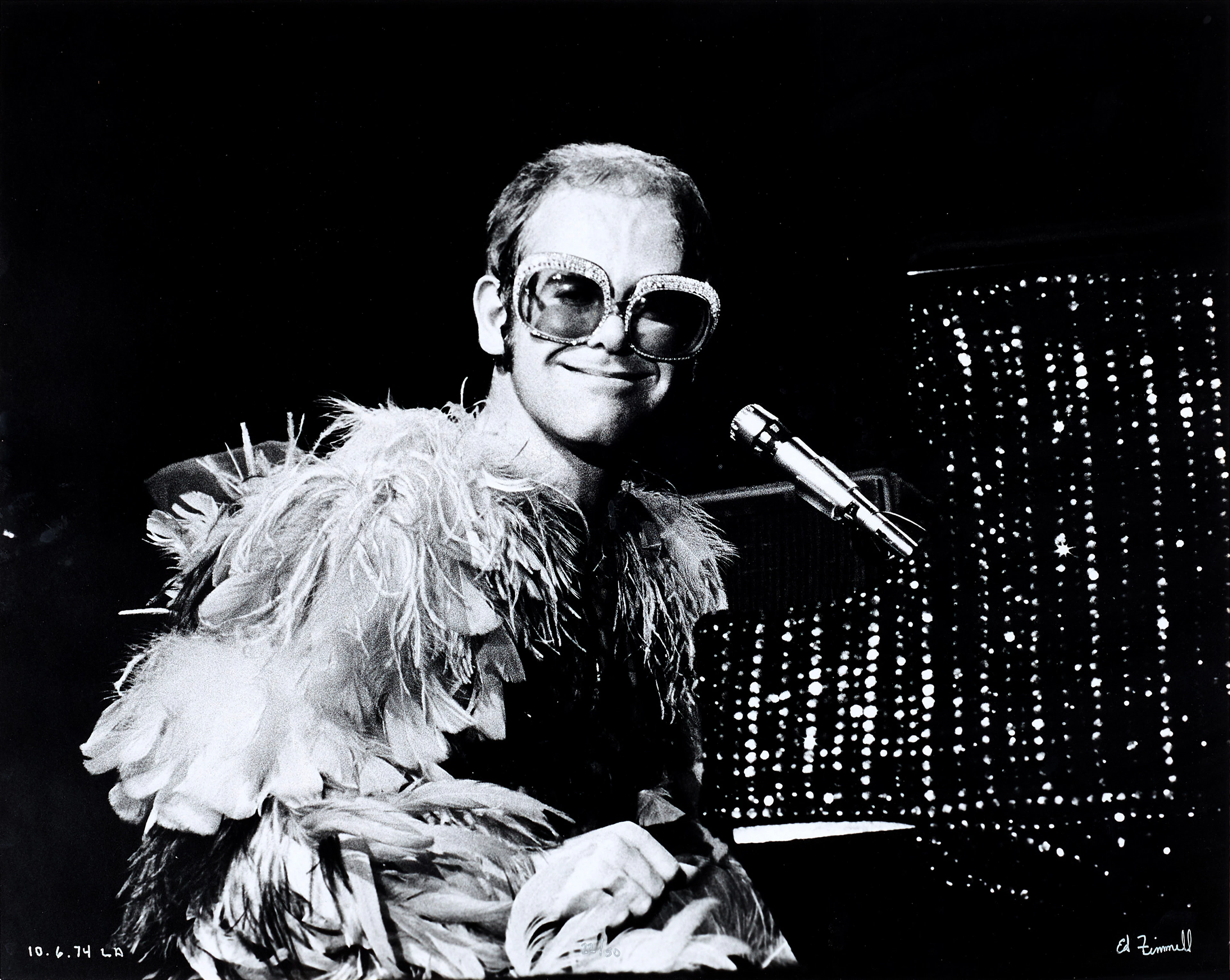 ED FINNELL (USA/SVERIGE, FÖDD 1956). Elton John, "Goodbye Yellowbrick
