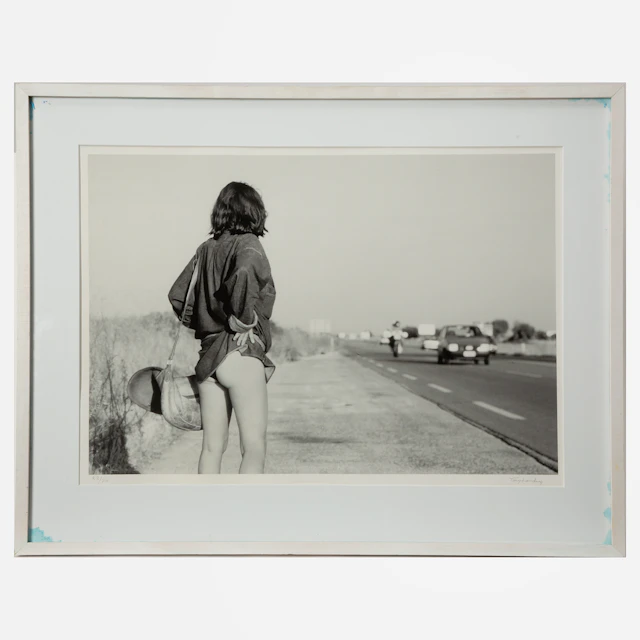 TONY LANDBERG. "Vägflicka, Italien".