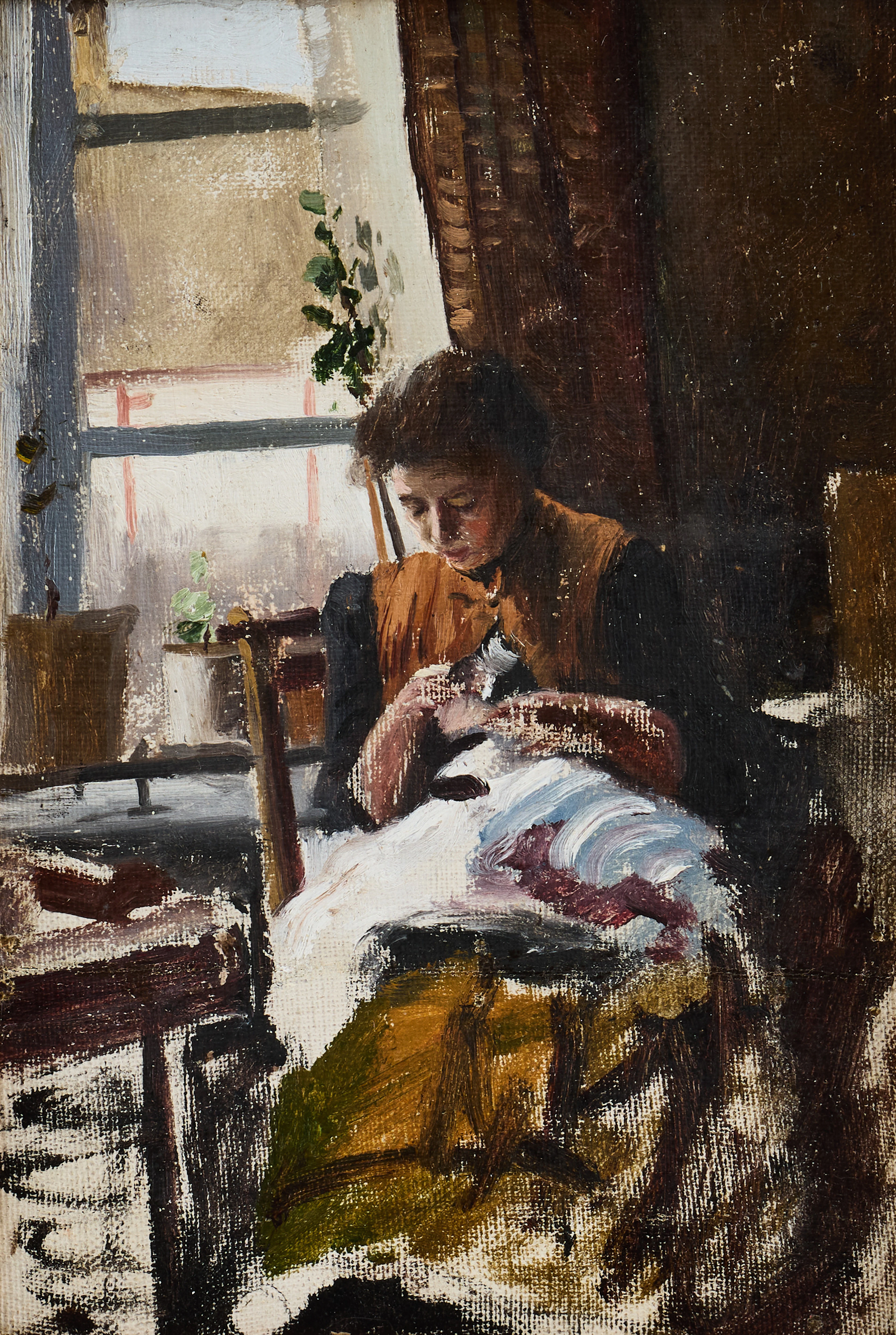 HANNA PAULI. "Syende kvinna".