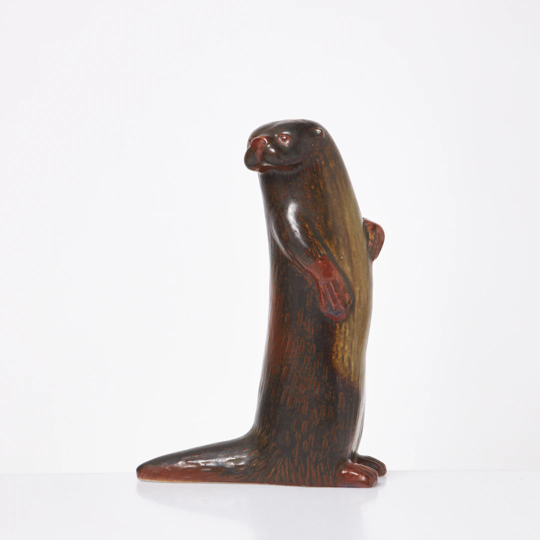 LISA LARSON. Figurin, "Utter", Jie Stengods Ateljé.