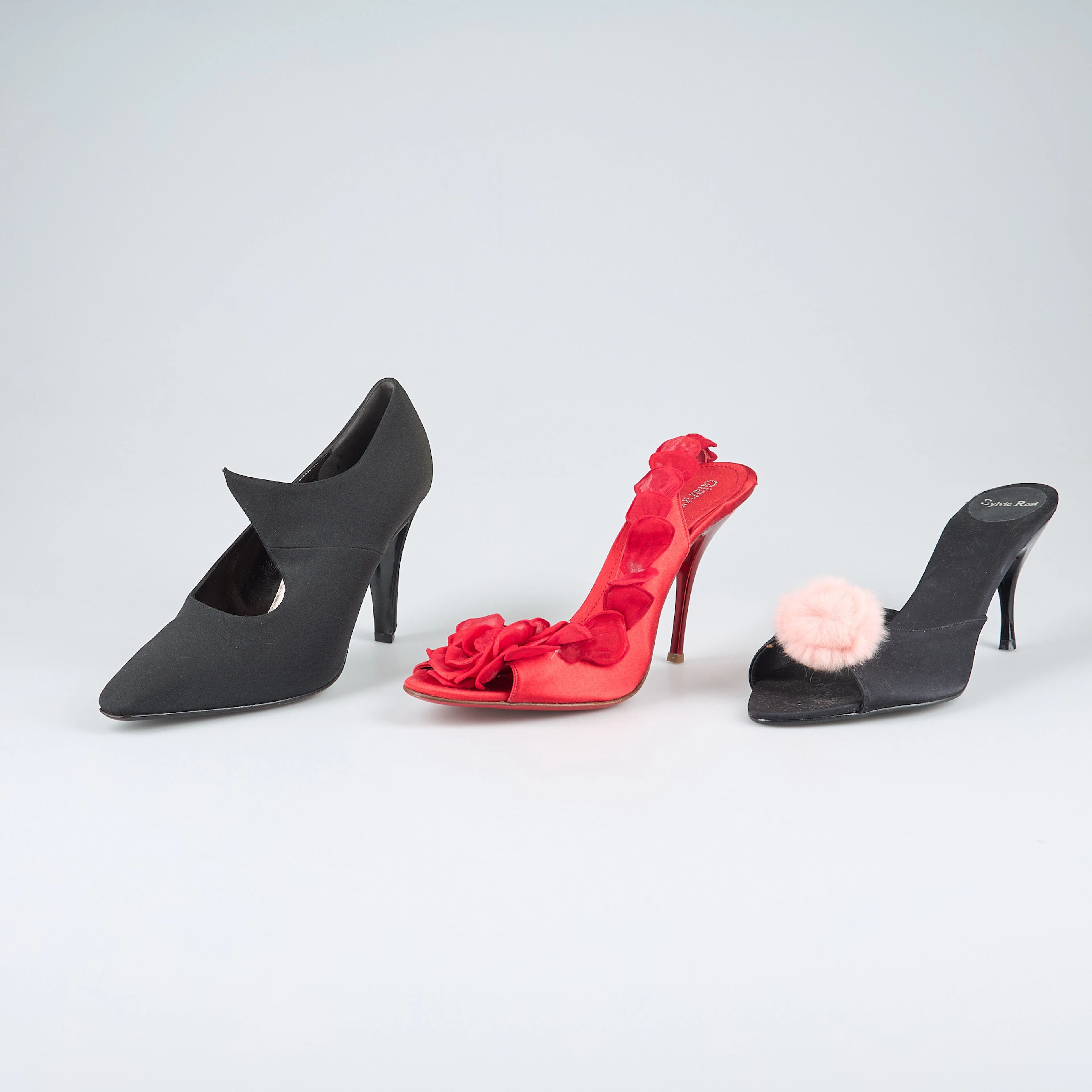 ROGER VIVIER, SYLVIE ROST, GIANMARCO LORENZI, 3 par.