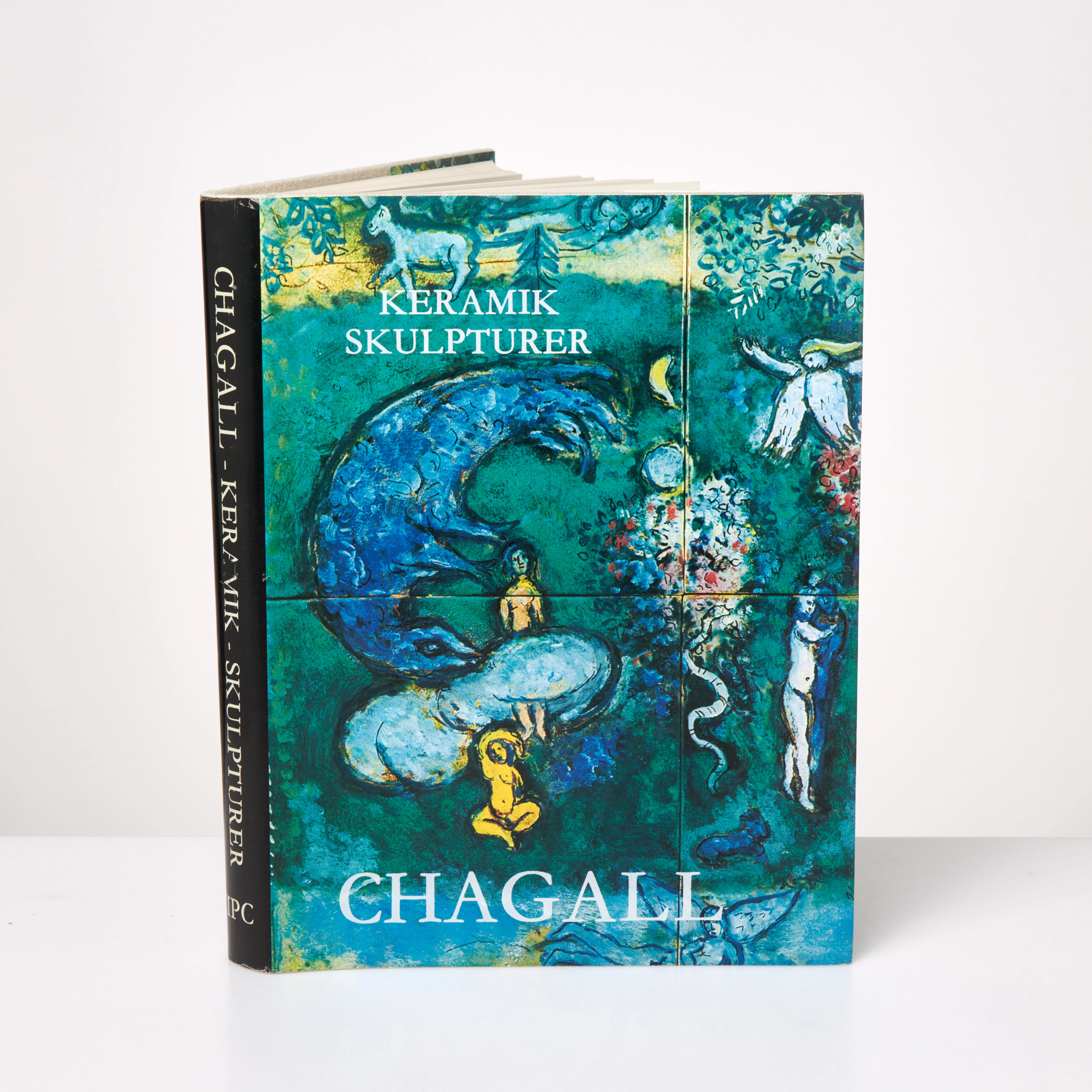 MARC CHAGALLS KERAMIK OCH SKULPTURER. Bok, numrerad upplaga 344/999
