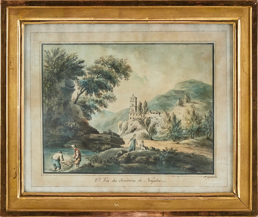 OIDENTIFIERAD KONSTNÄr, 1800-talets början, "2de vue des environs