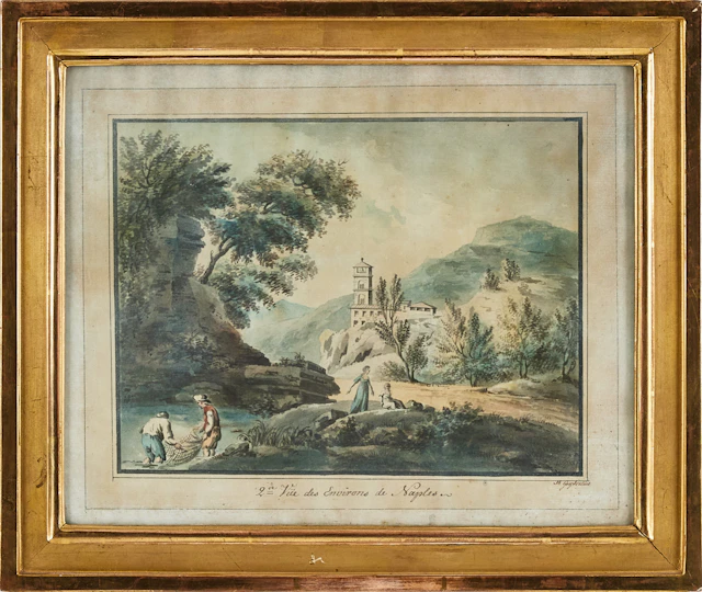OIDENTIFIERAD KONSTNÄr, 1800-talets början, "2de vue des environs