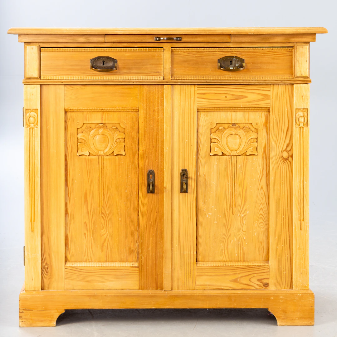 Anrichte/Halbschrank, Nadelholz, Deutschland, 1920er/1930er Jahre.