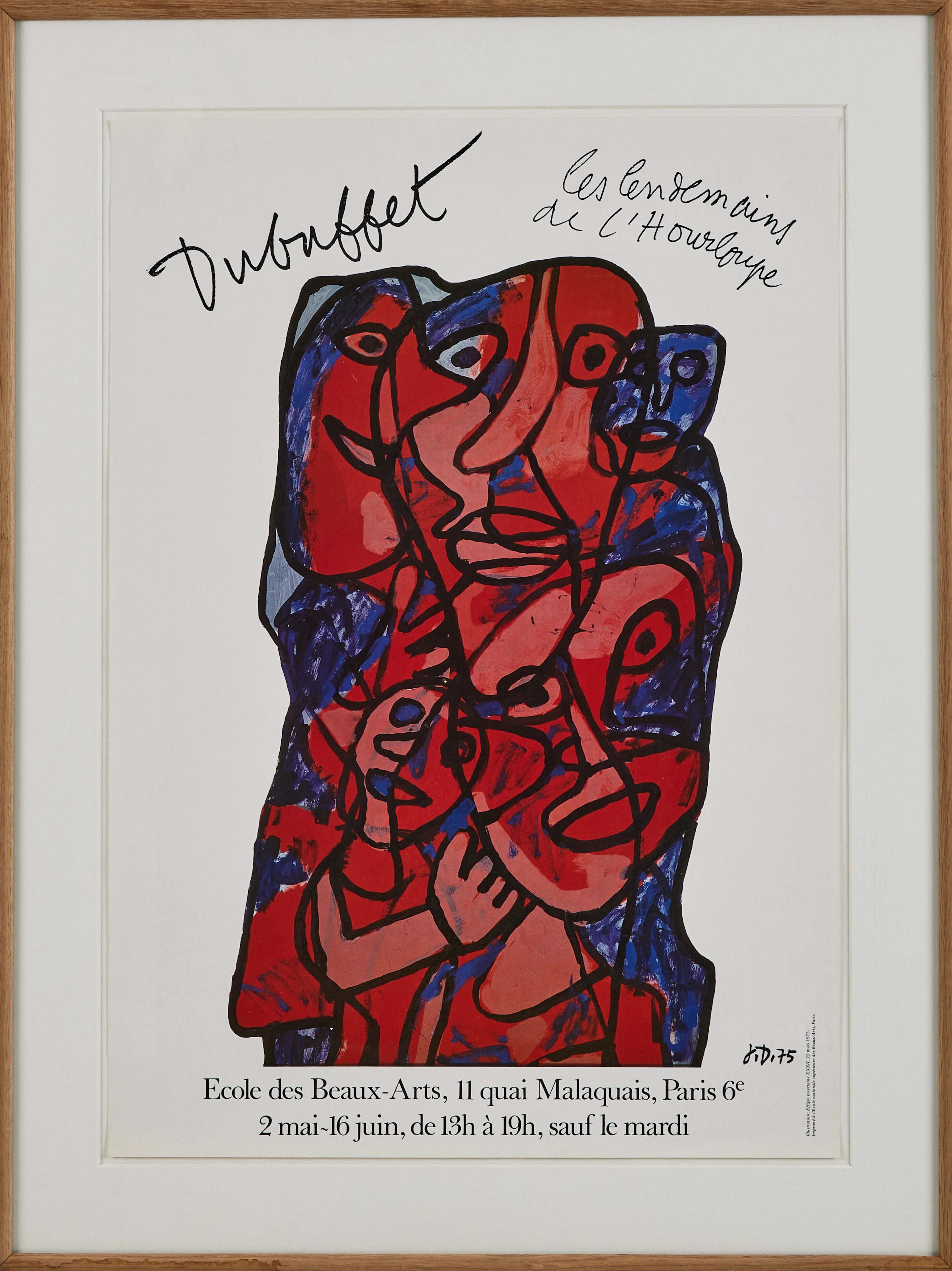 JEAN DUBUFFET. "Les Lendemains de l'Horloupe".