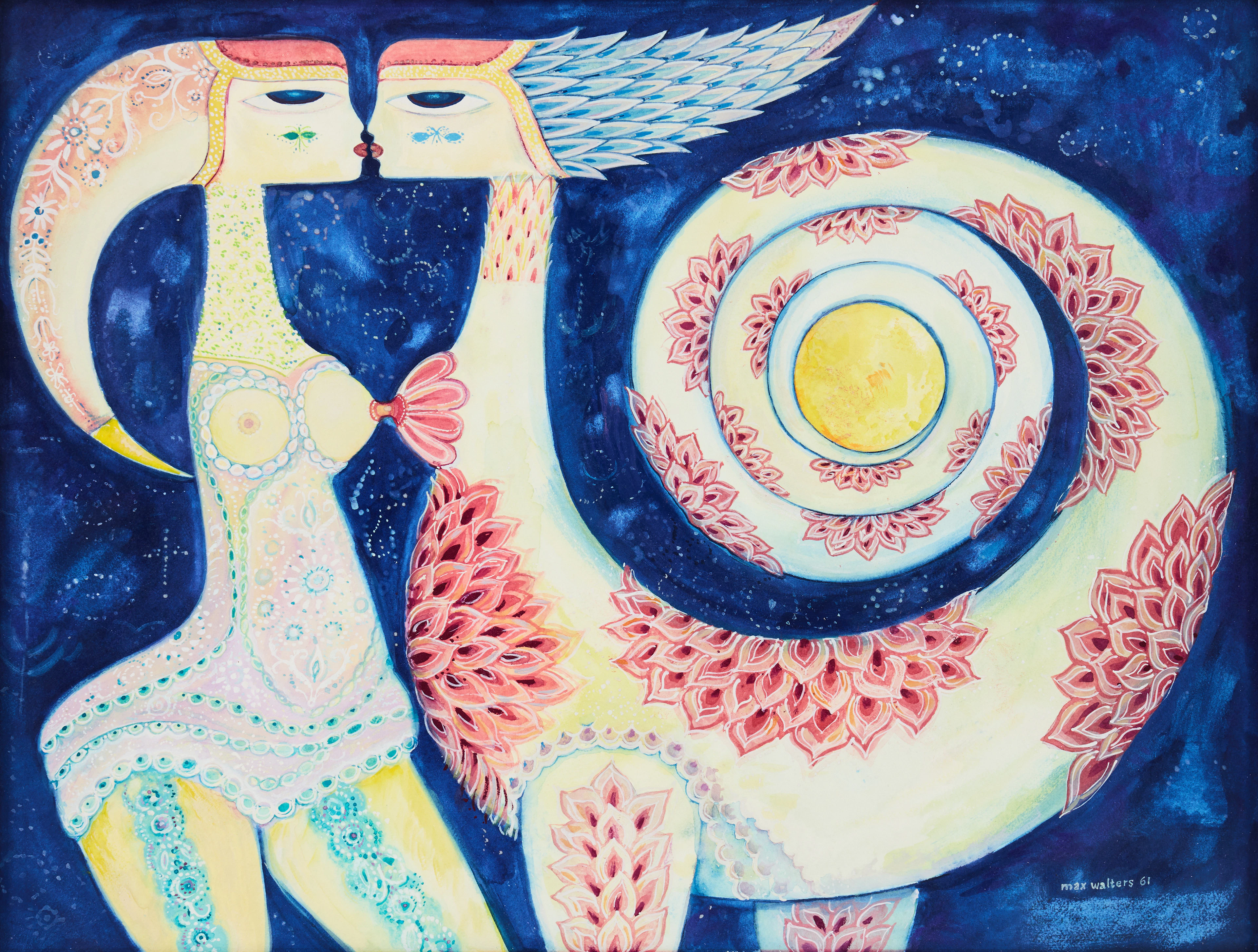 MAX WALTER SVANBERG. "Imaginära kvinnogestalter".