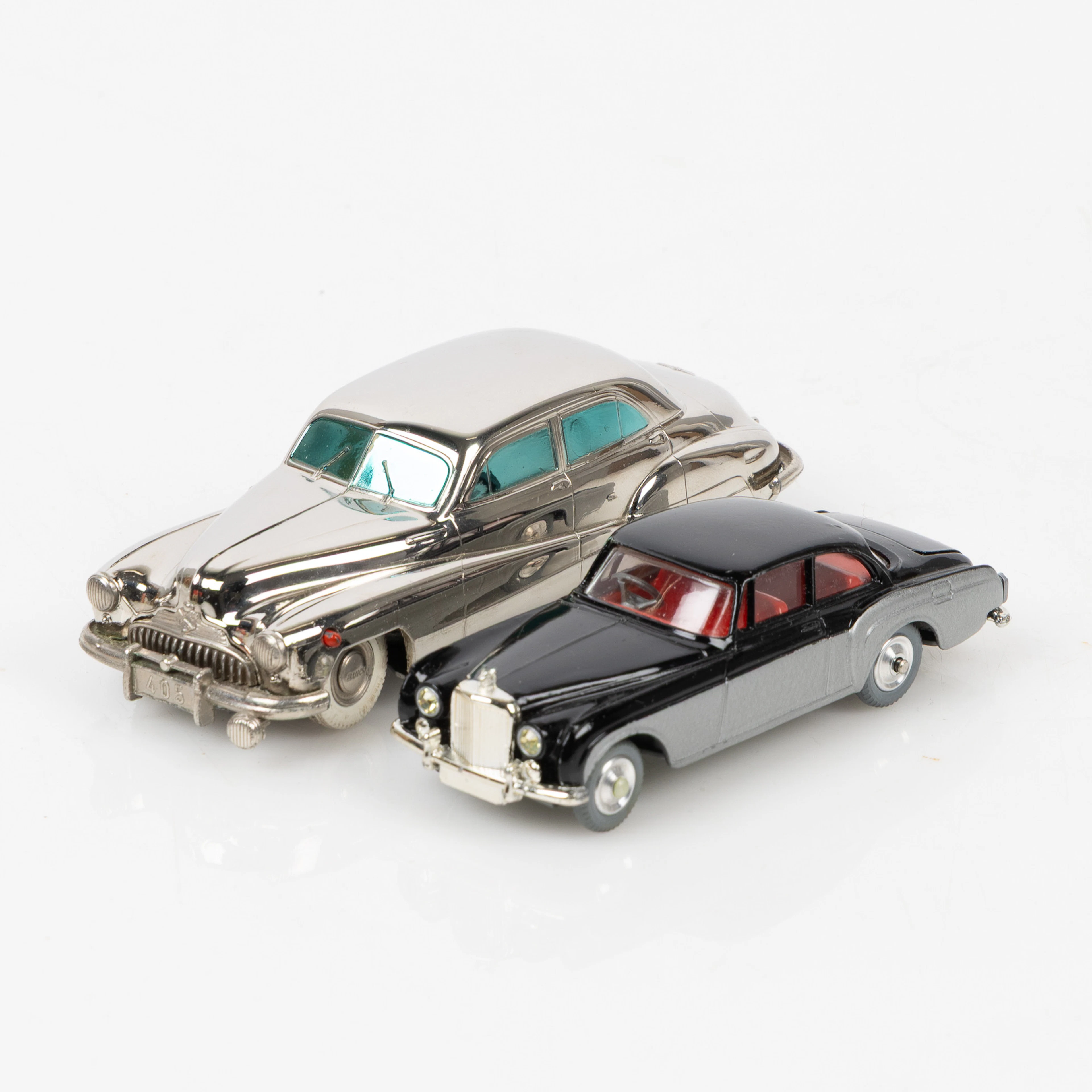 LEKSAKSBILAR, 2 st, Prämeta "Buick 405" & Corci Toys "Bently Continental".