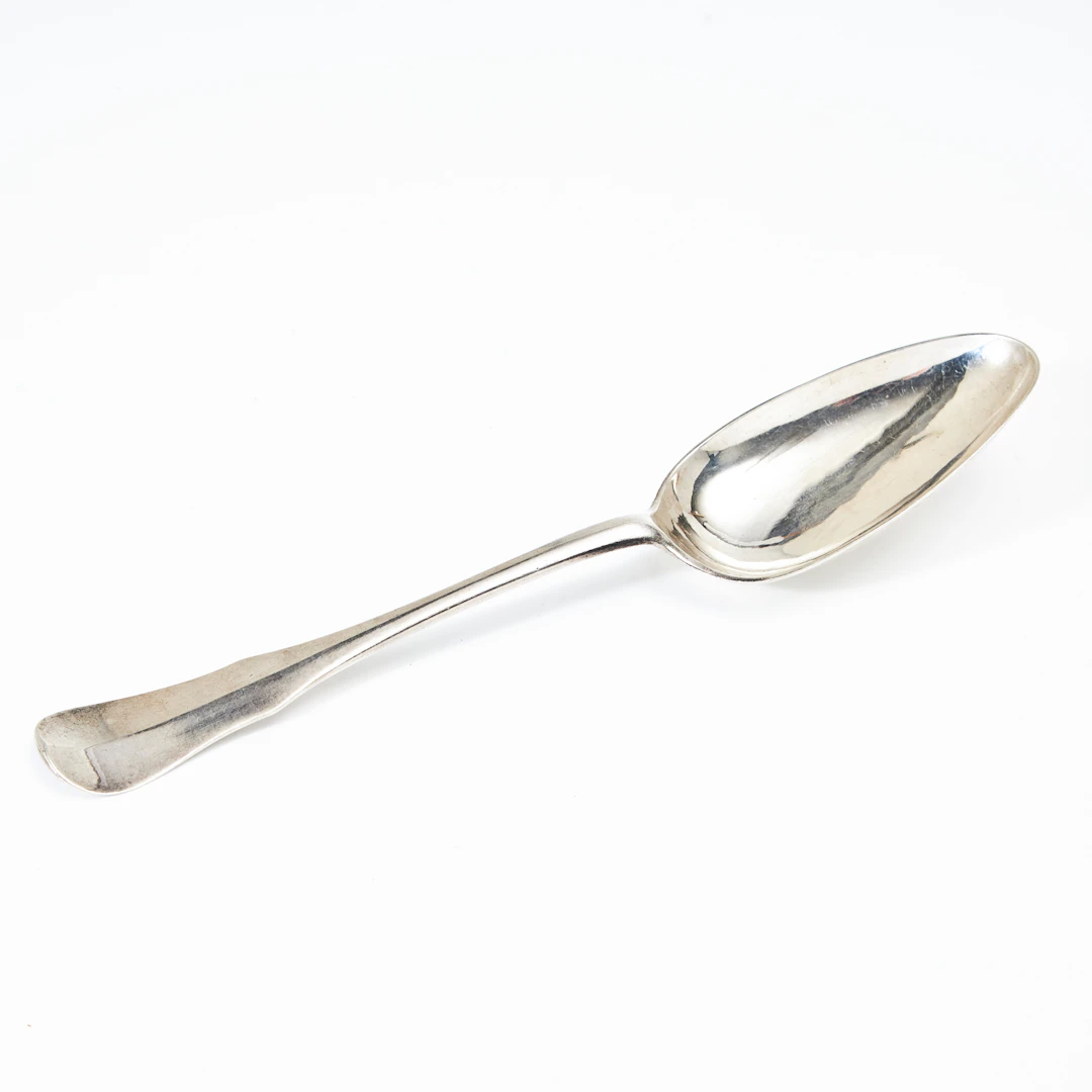 PETTER GILLBERG (VERKSAM 1764-1806). Sked, silver, Varberg 1775.