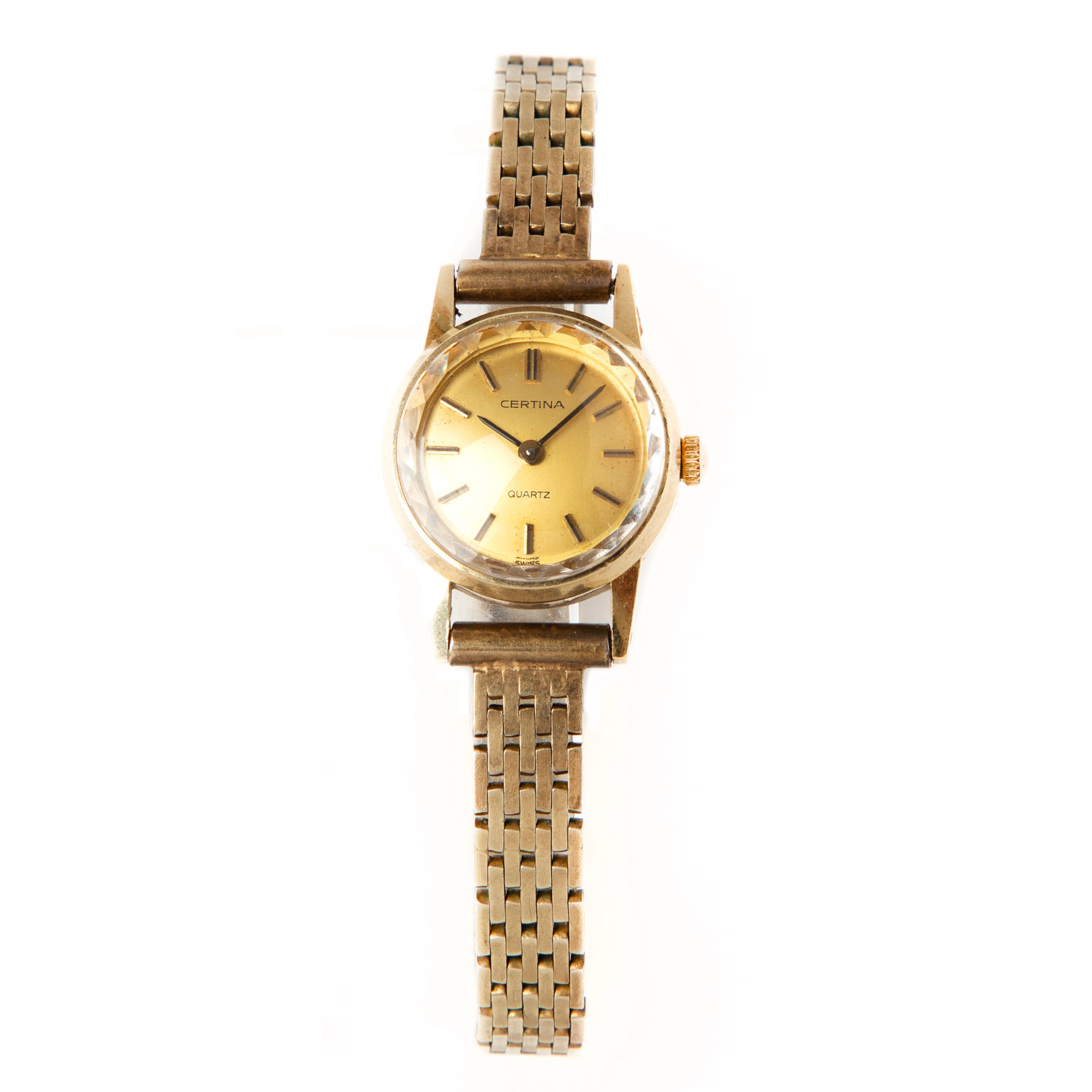 CERTINA, armbandsur, 19 mm, 14K guld, ca 1985.