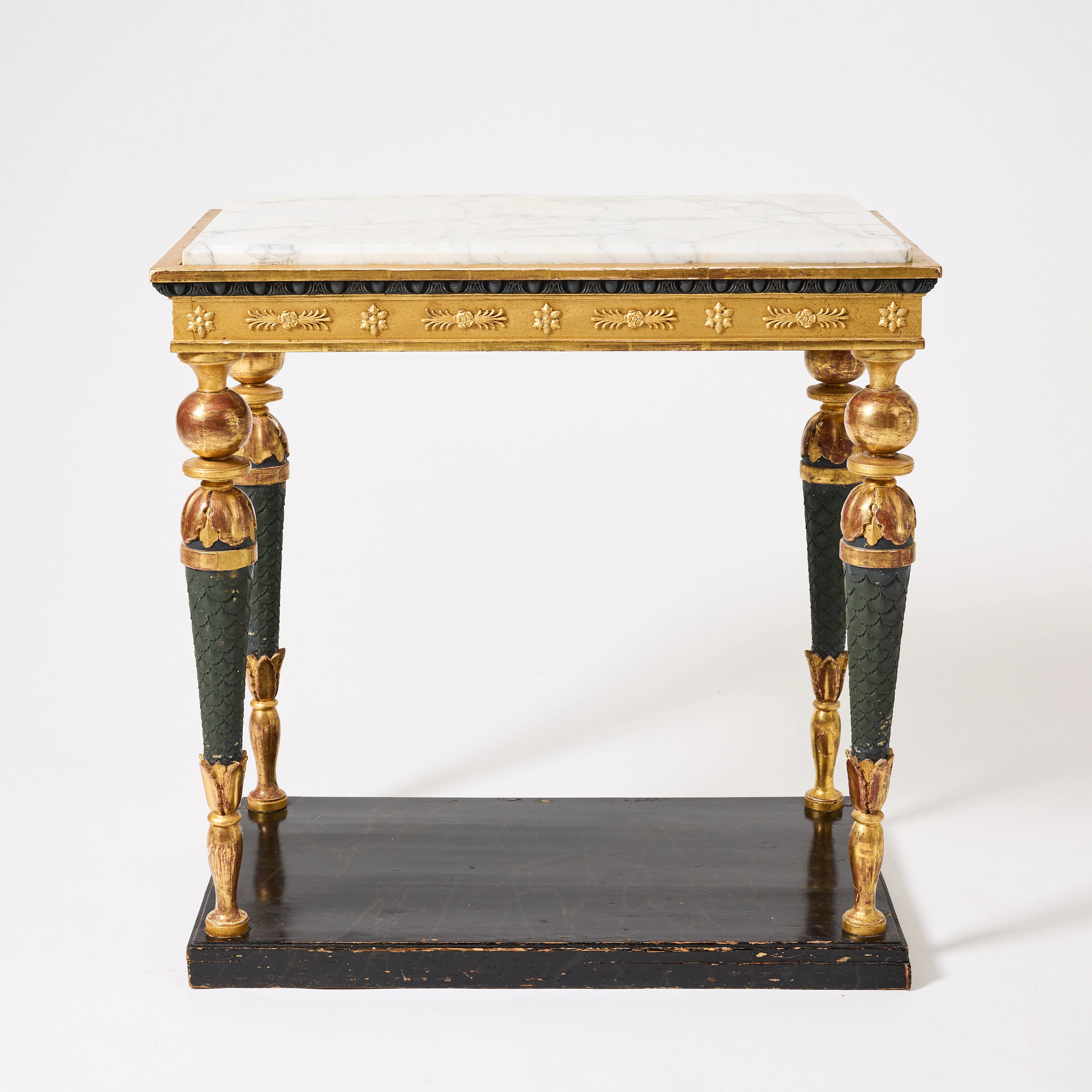 JONAS FRISK (spegelfabrikör i Stockholm 1805-1824). Tillskrivet. Konsolbord